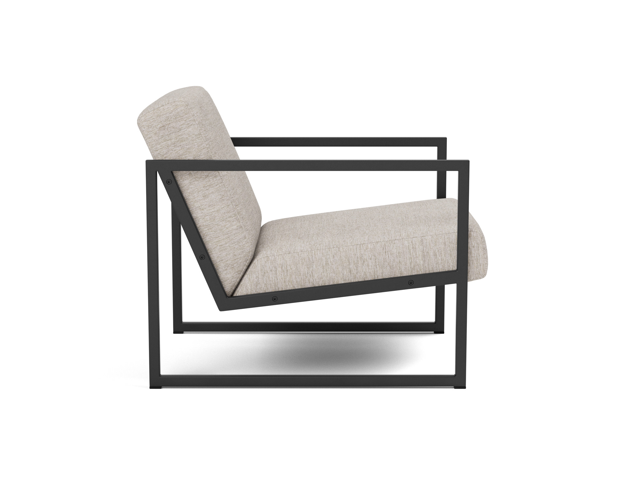 Sessel Vikko mit Armlehnen Chenille Yuveno 471-Sand