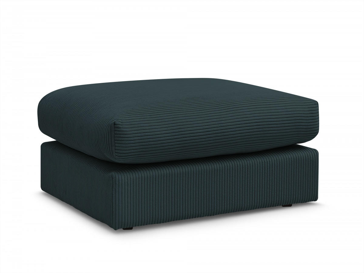 Bobochic Paris Pouf Cordsamt Dunkelblau