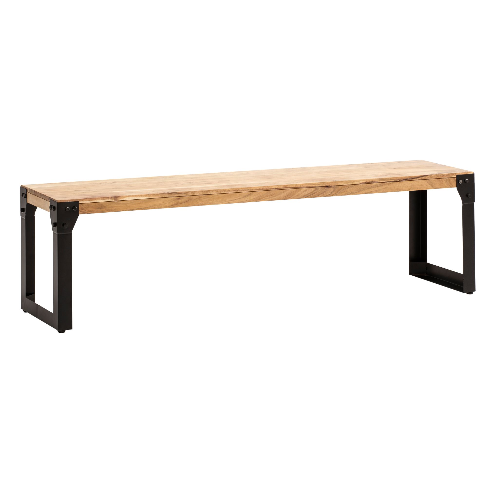 Essbank Bomlo Akazie Massivholz Breite 120 cm