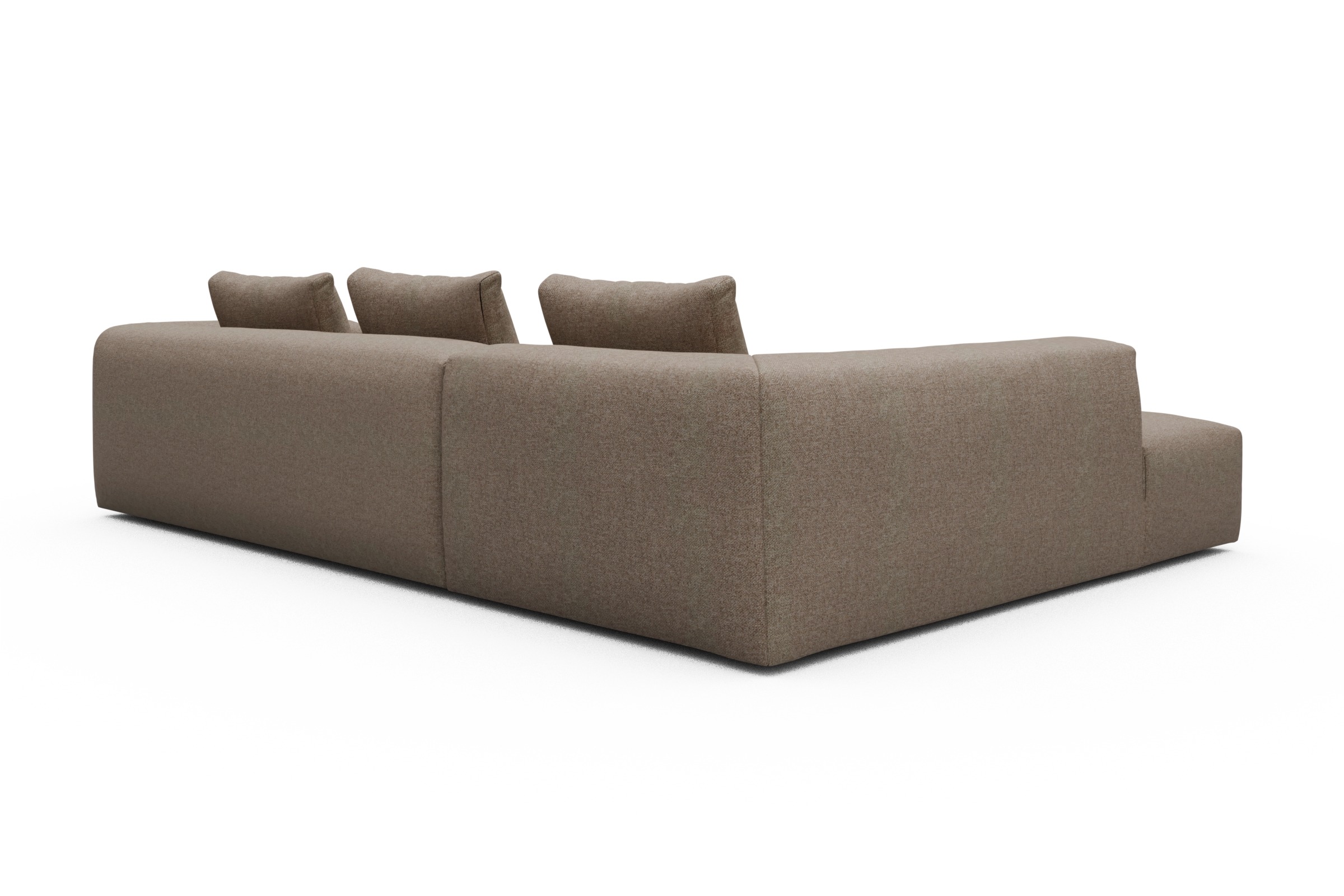 Ecksofa Fred Relax-Ecke links mit 2,5-Sitzer Sama-Antelope