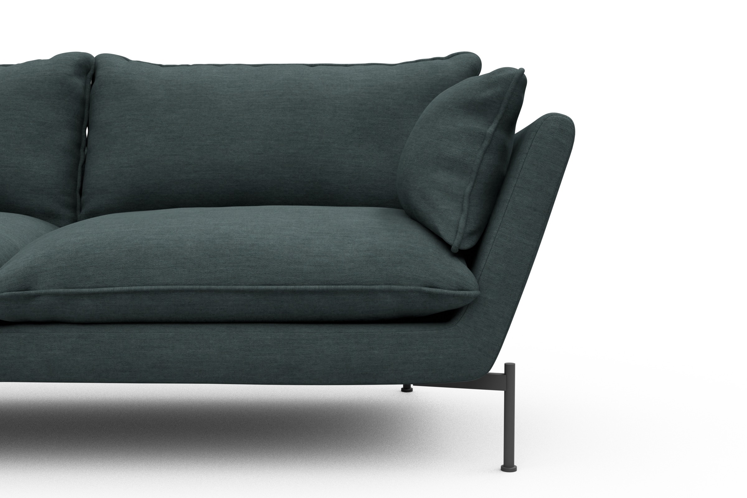 Sofa Anton PREMIUM 2-Sitzer Vivus-Blue