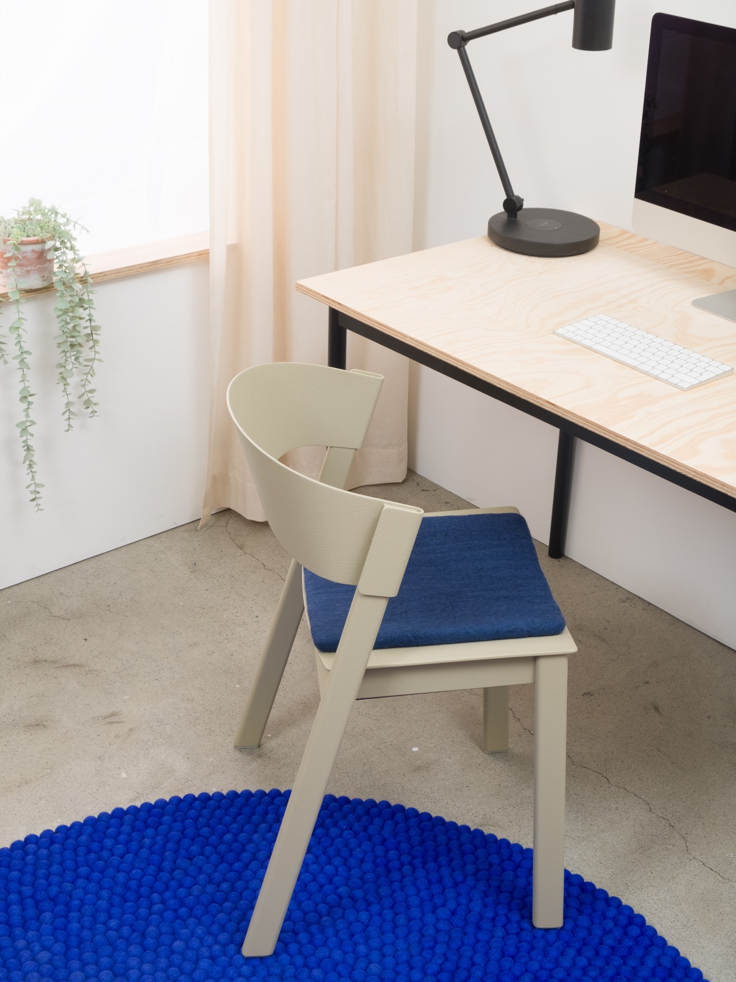 myfelt Alva - Flache Sitzauflage quadratisch