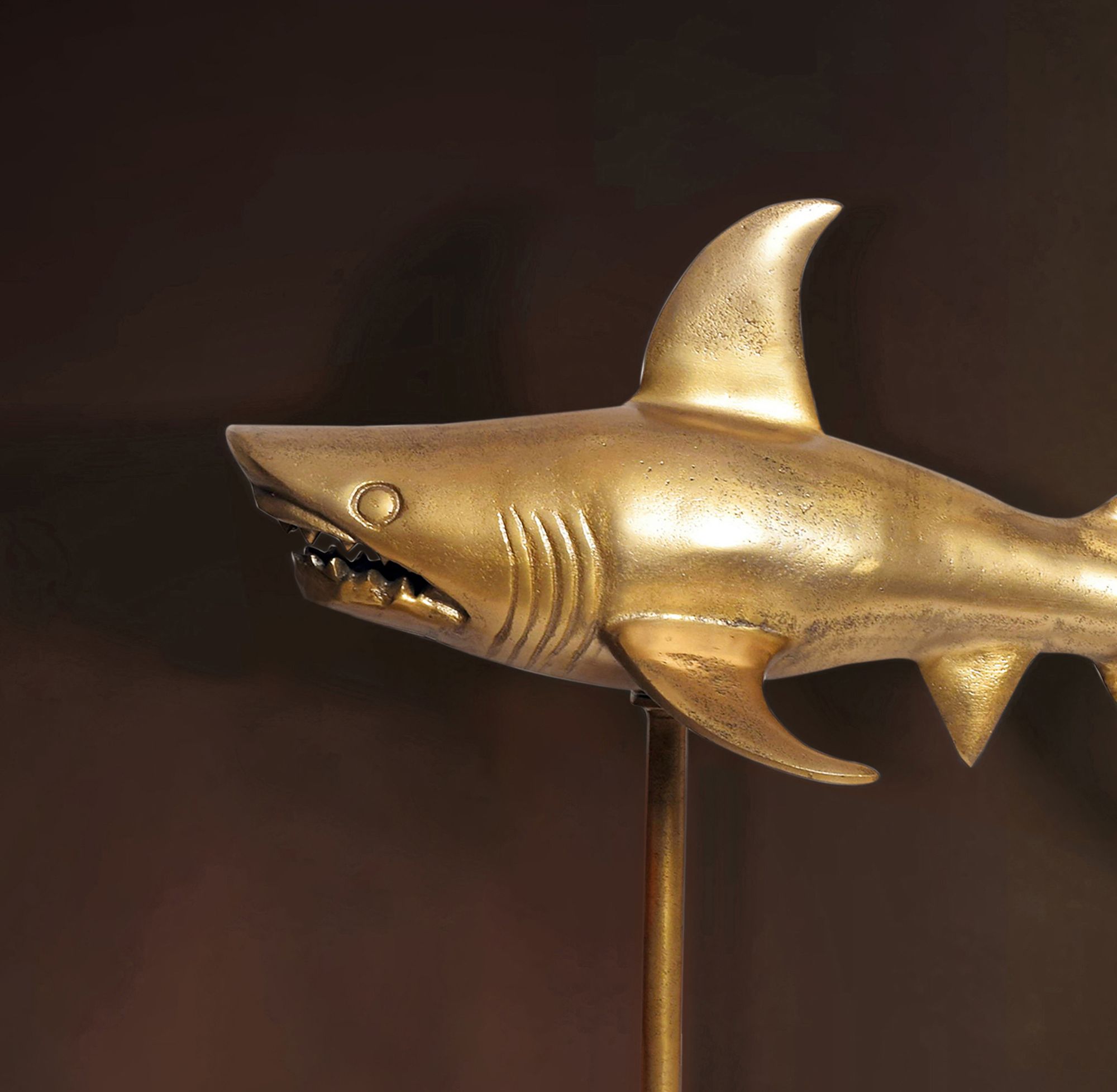 Dekofigur Hordvik Aluminium Gold 70 × 27 × 49 cm