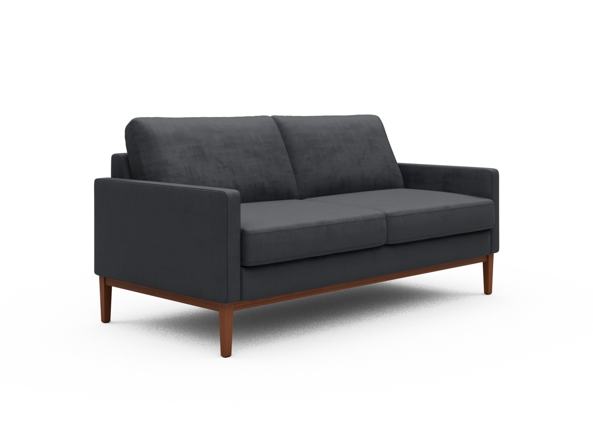 Skandi Home Sofa Bodo 2,5-Sitzer Cordufine-Slate-Grey moebelfaktor