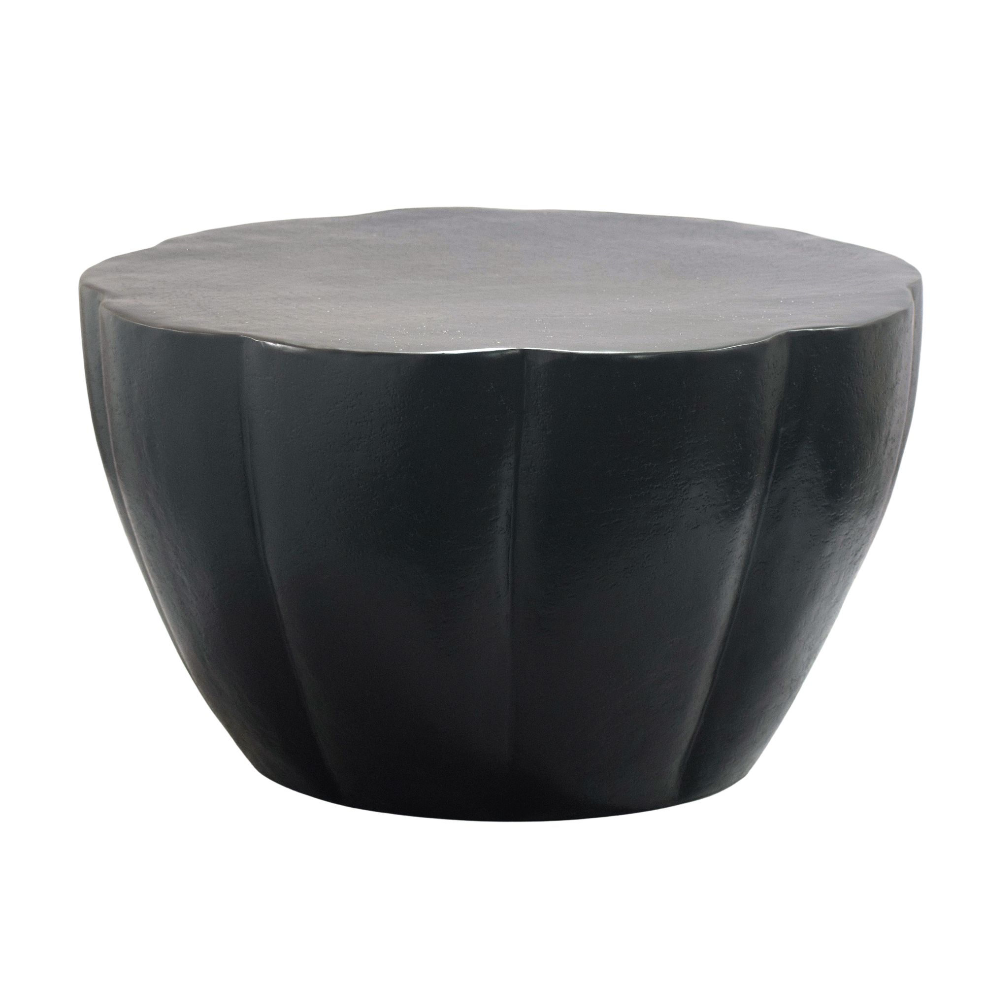 Couchtisch Kvam Aluminium Schwarz Ø 60 cm