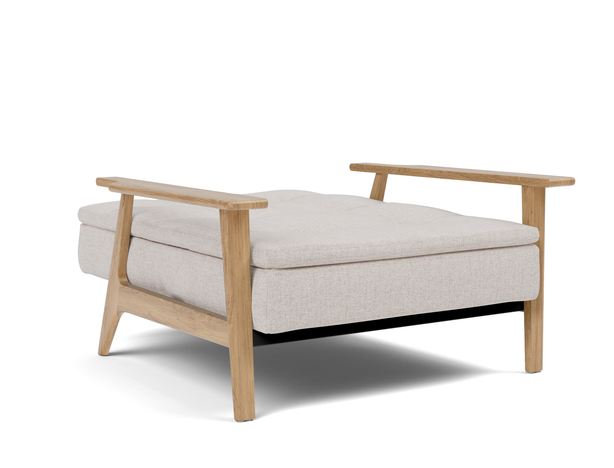 Sessel Dublexo Frej Strukturierter Stoff Weda 300-Weda-Sand