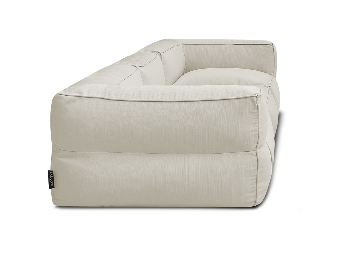 Bobochic Giulia Gartensofa 3-Sitzer Stoff Beige