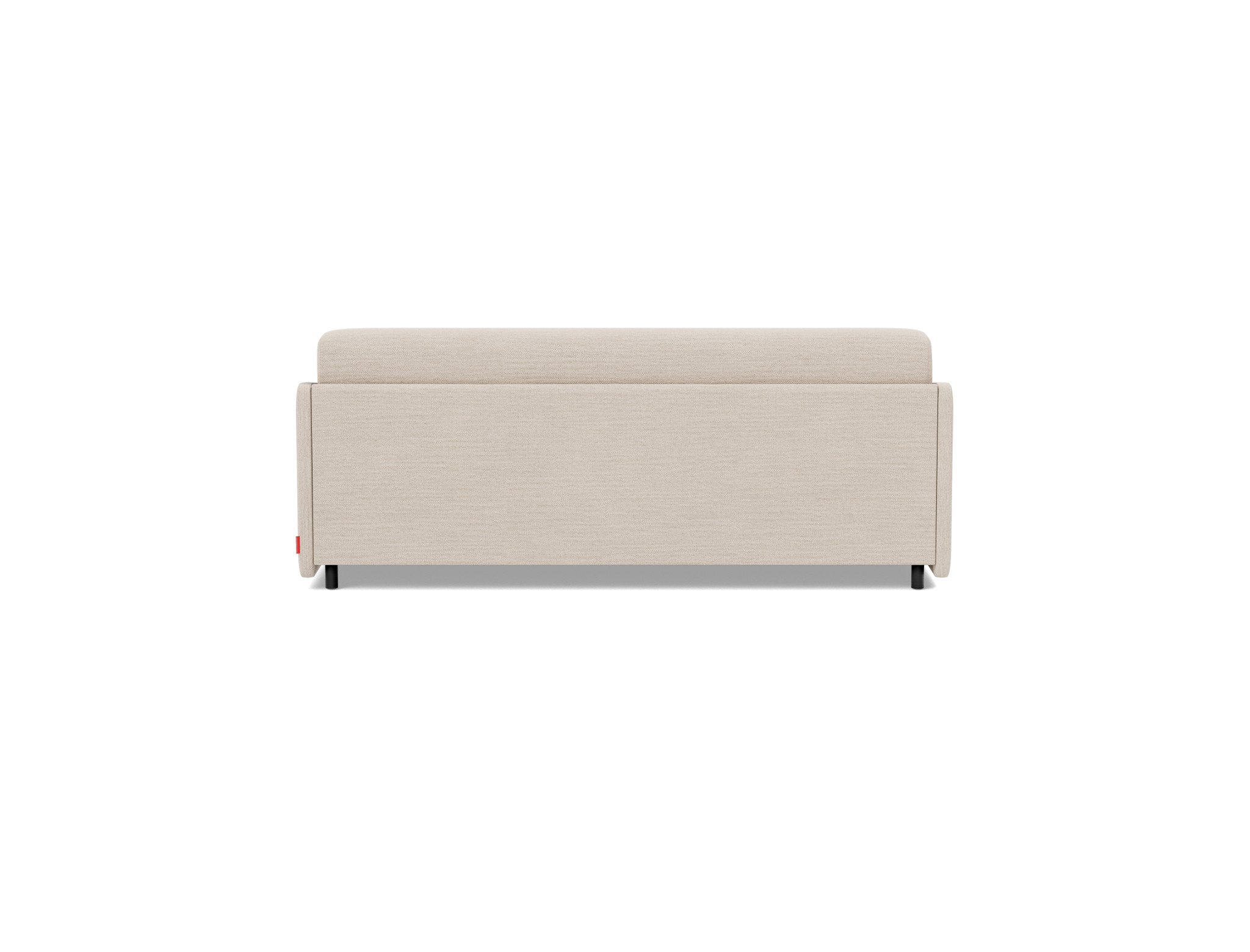 Schlafsofa Eivor mit Taschenfederkernmatratze 160 Webstoff Blida 612-Sand-Grey