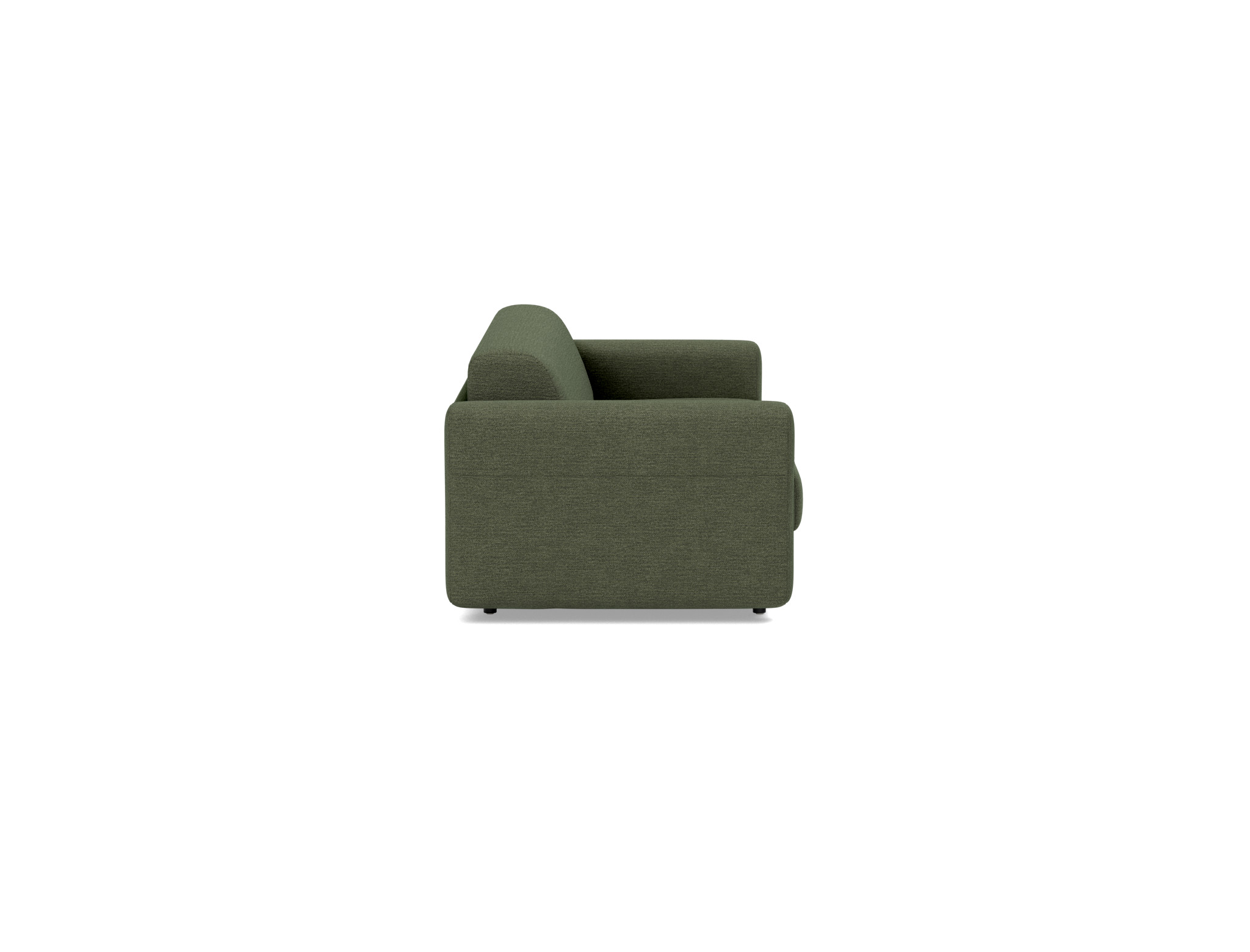 Schlafsofa Killian mit Taschenfederkernmatratze 160 Strukturierter Stoff Taura 353-Forest