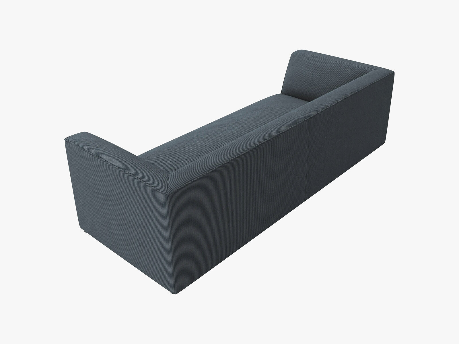 Micadoni Sofa Ruby 3-Sitzer Kord Scala Blau