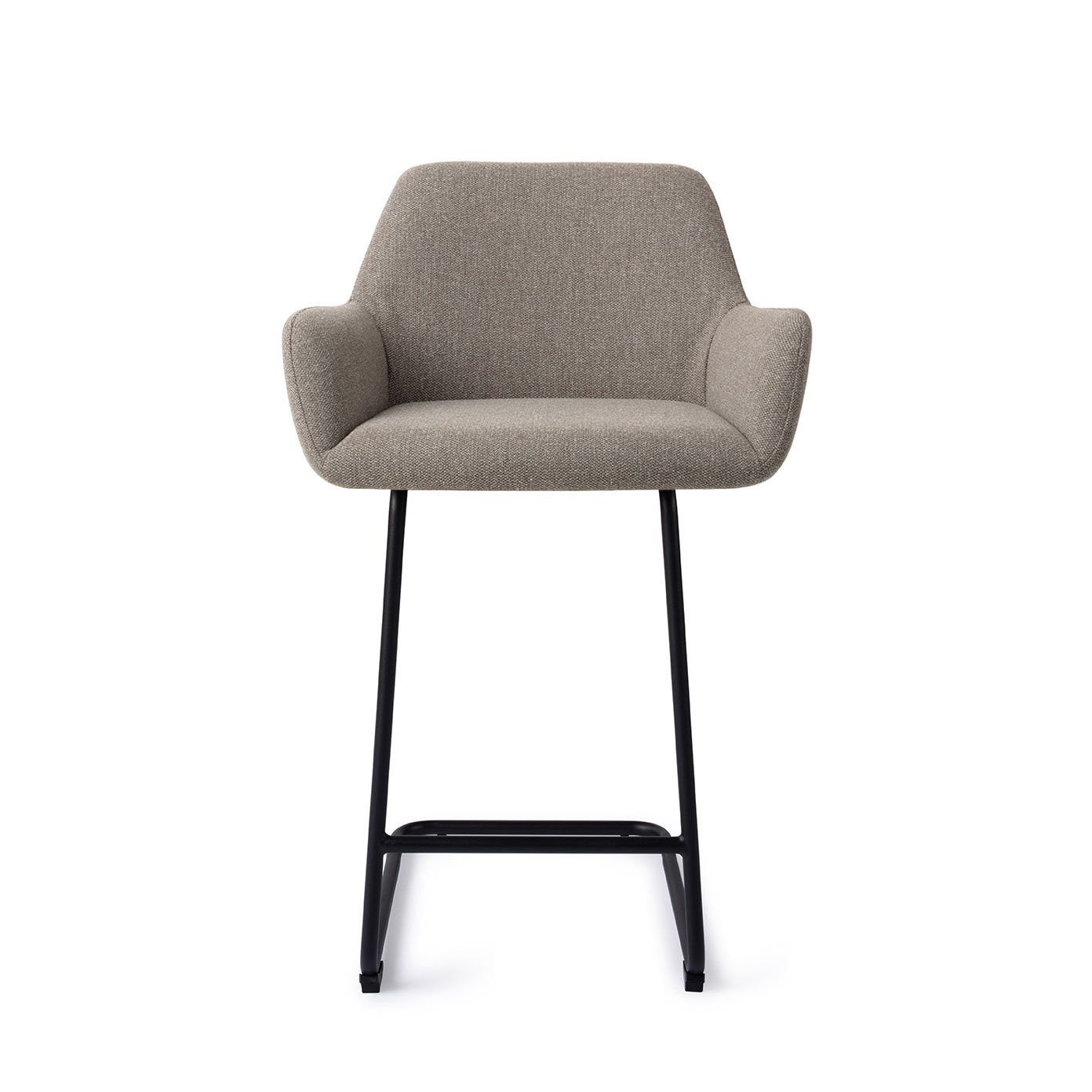 Jesper Home Barhocker Hiroo Foggy-Fusion Arch Schwarz Barhöhe (75cm) moebelfaktor