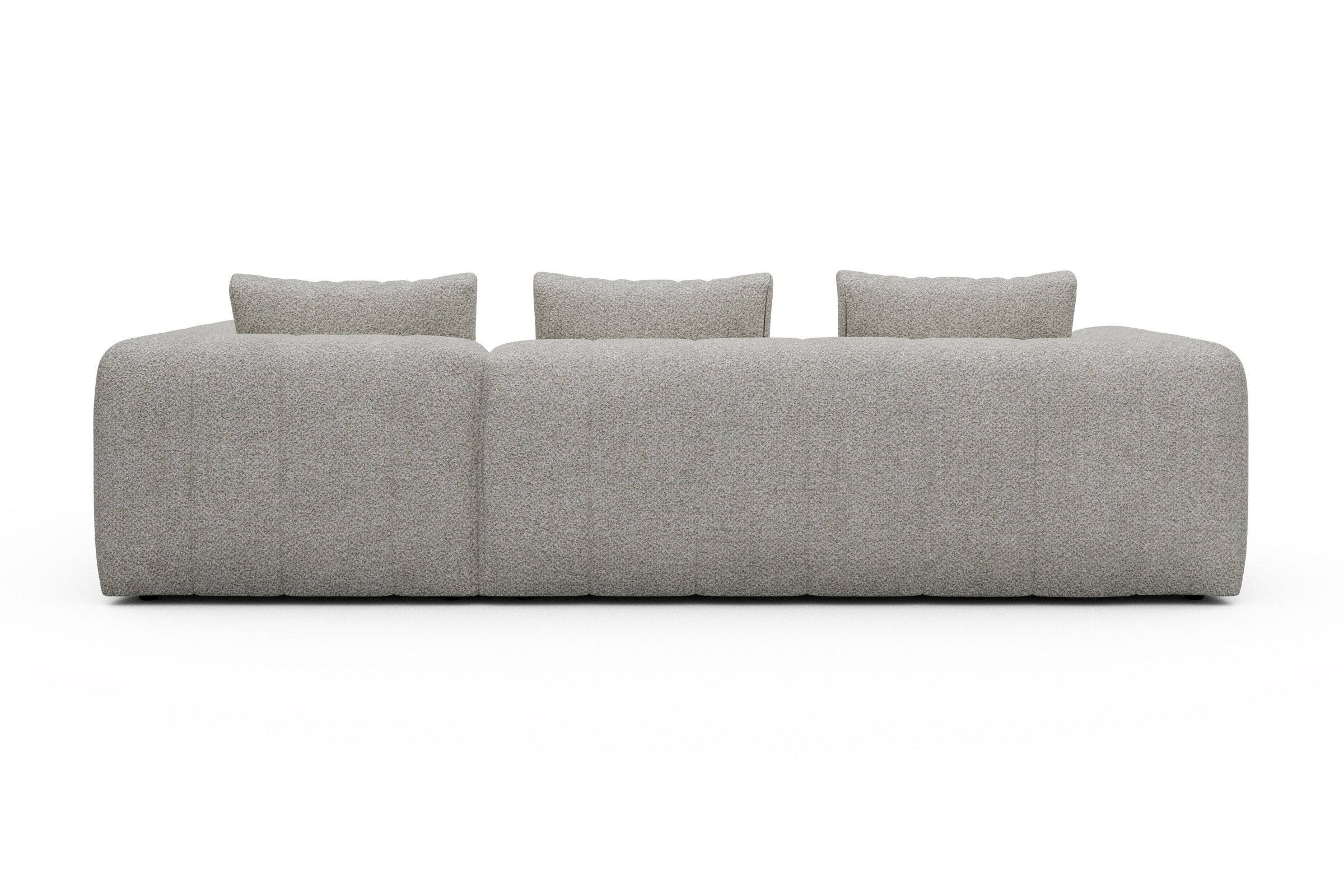 Ecksofa Hugo 2x 2,5-Sitzer Armlehne links Vanora-Warm-Sand