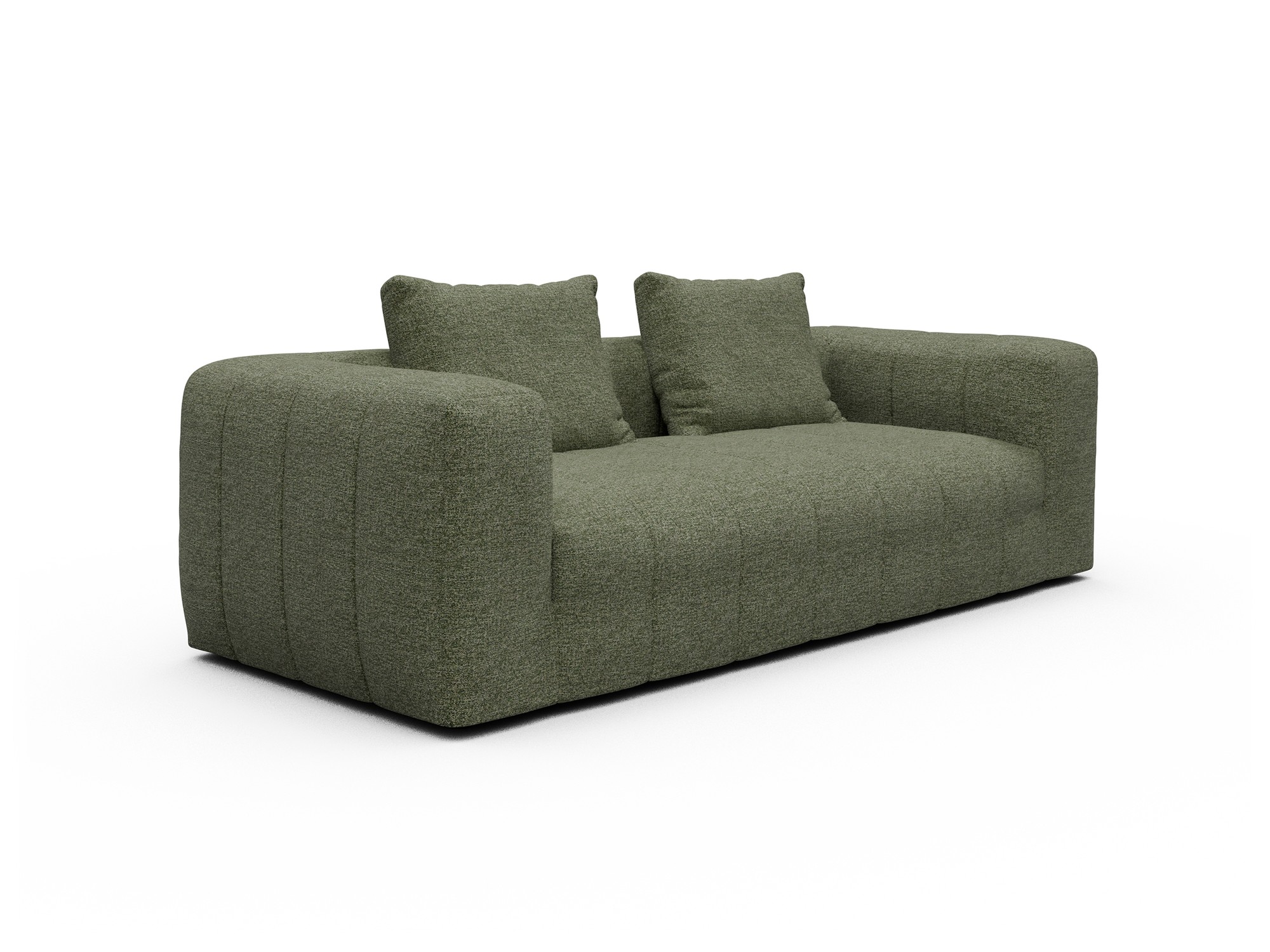 Hugo 3-Sitzer Carreno-Vivid-Green moebelfaktor