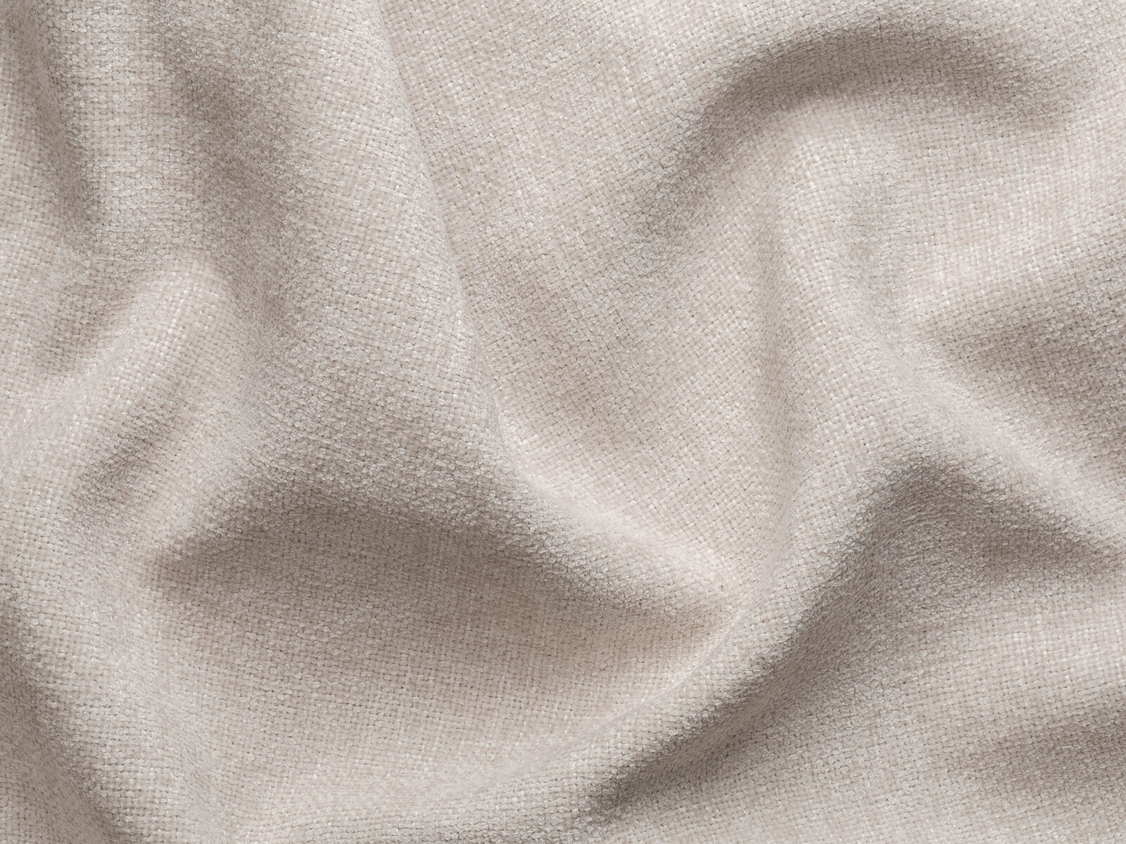 Micadoni Marl Samtiger Kopfteil 140 cm (H 120 cm) Strukturierter Stoff Liberty Beige 200x120