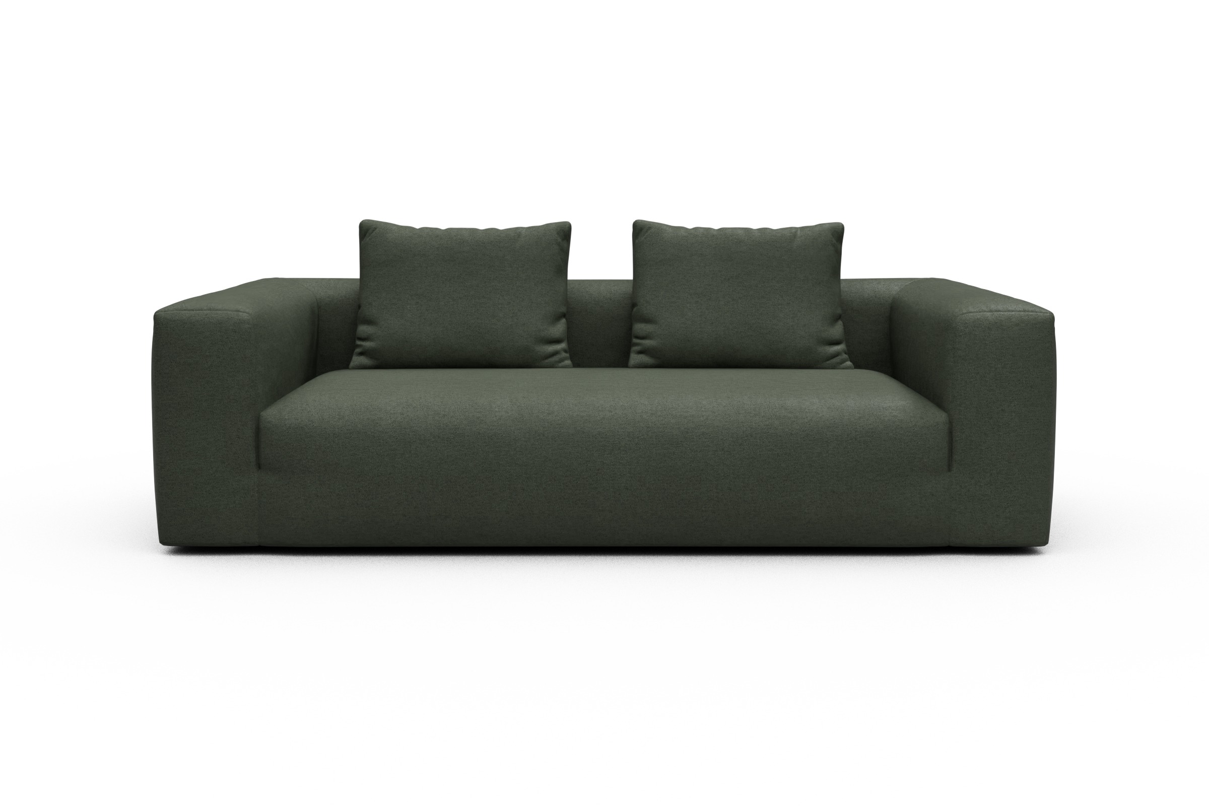Skandi Home Sofa Fred 3-Sitzer Denari-Forest-Green moebelfaktor
