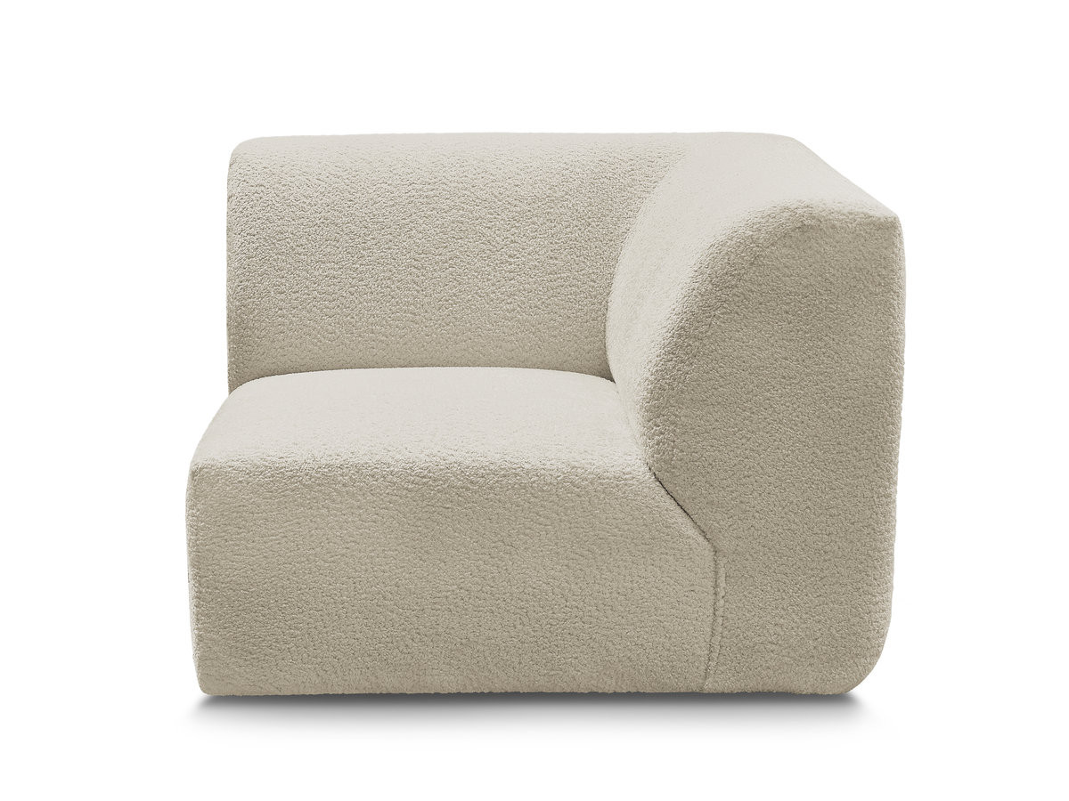 Bobochic Anda Sofa 1-Sitzer Chenille Beige