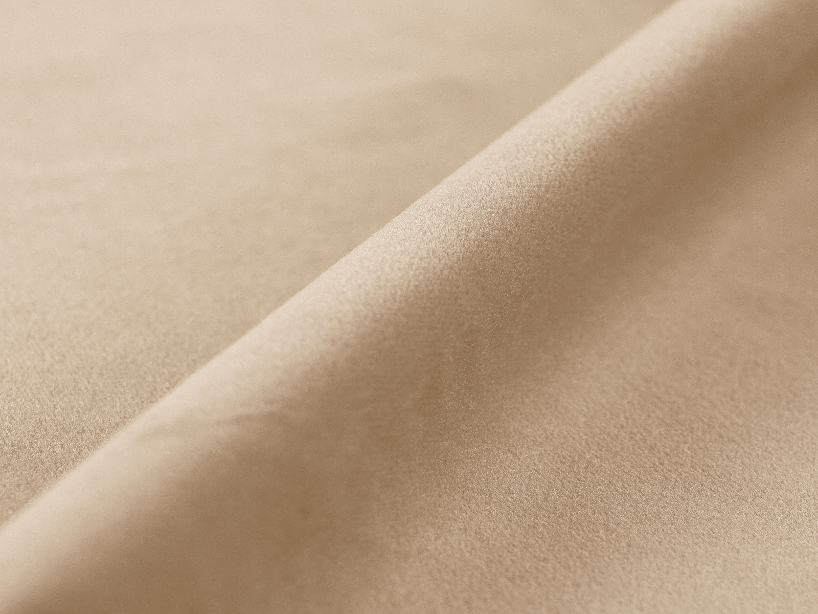 Micadoni Sofa Eden 3-Sitzer Samt Nude