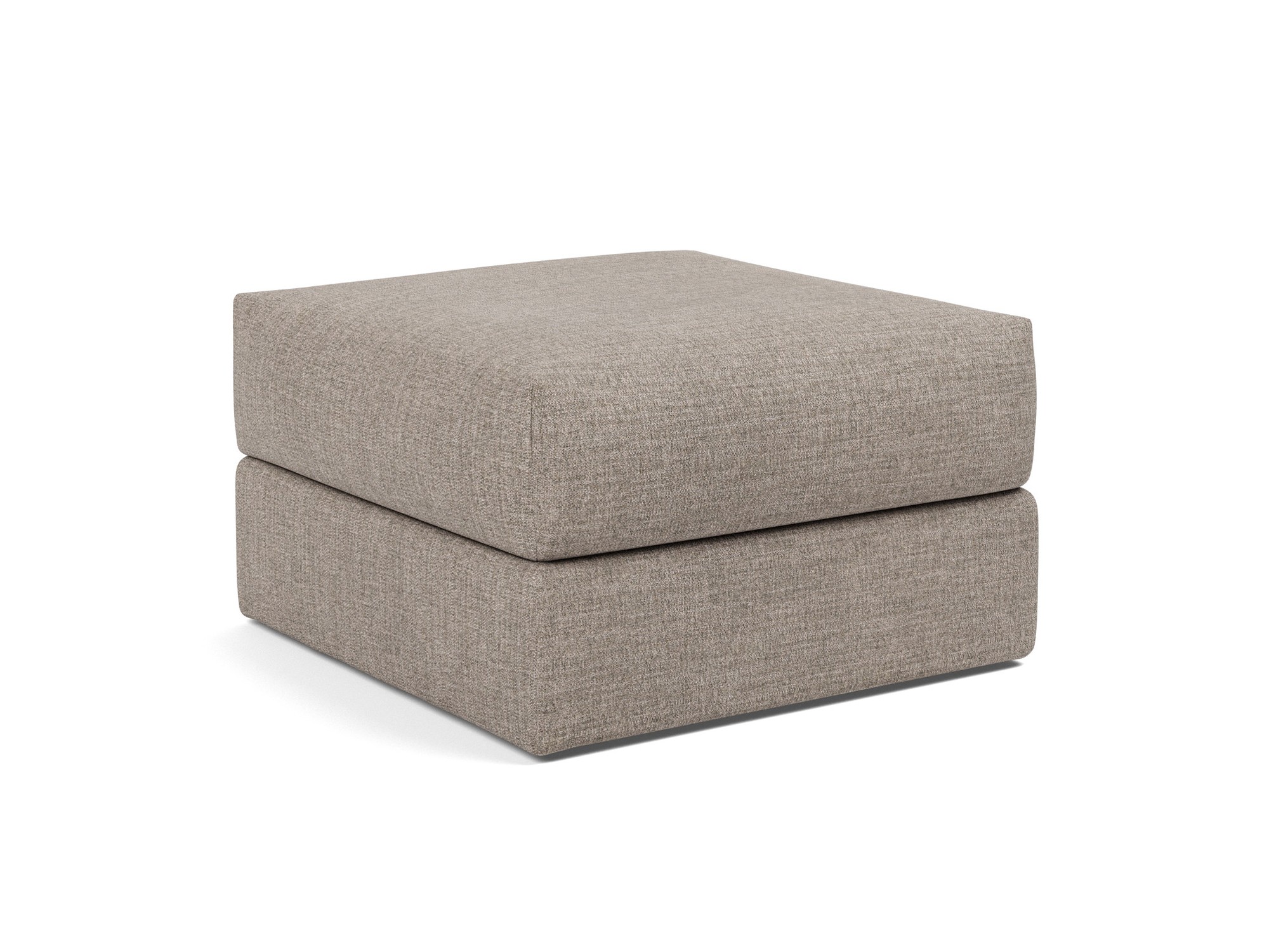 Hocker Cornila Chenille Yuveno 472-Warm-Grey