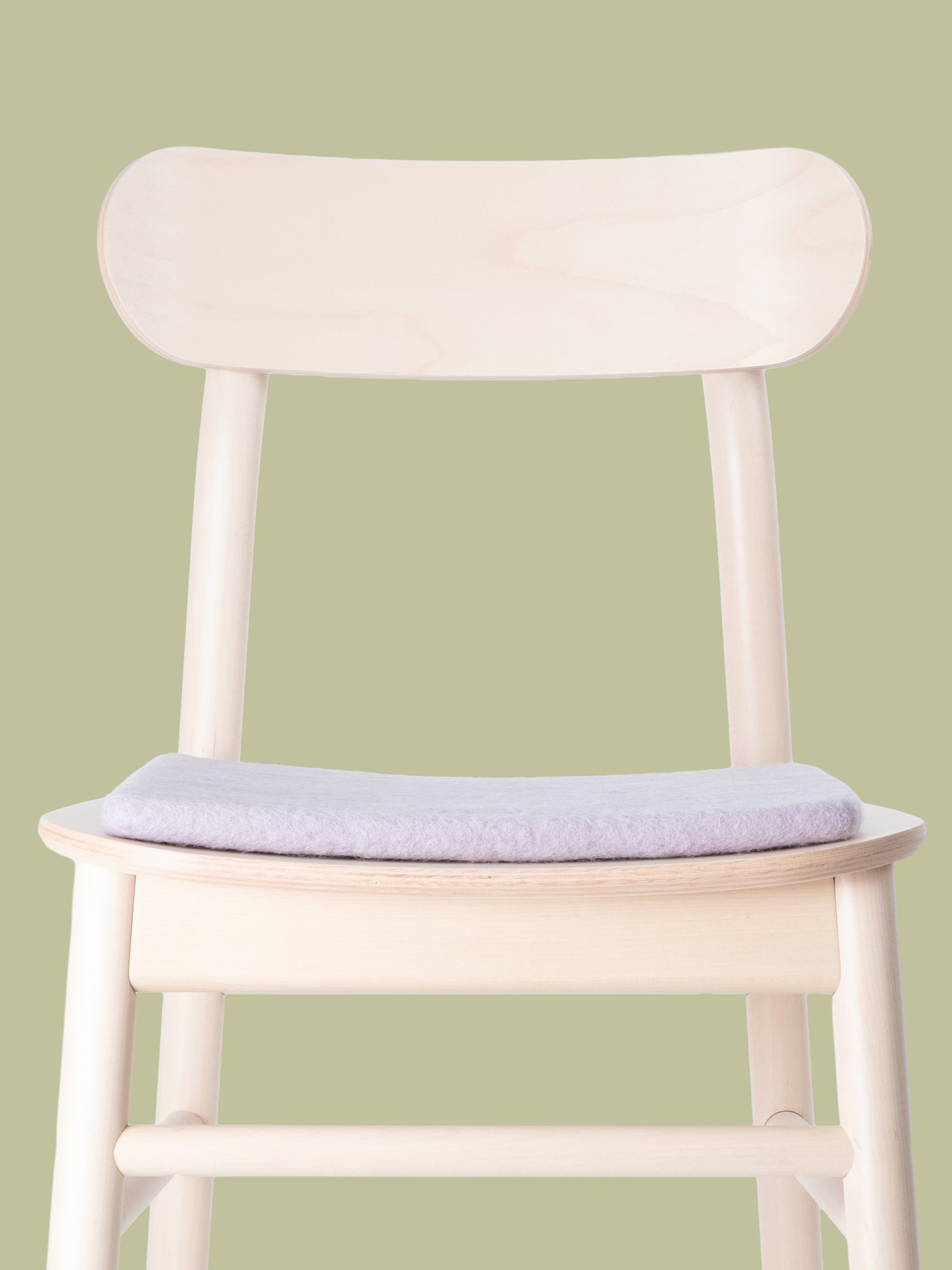 myfelt Marla Filz-Sitzauflage Hellviolett 36 x 36 cm