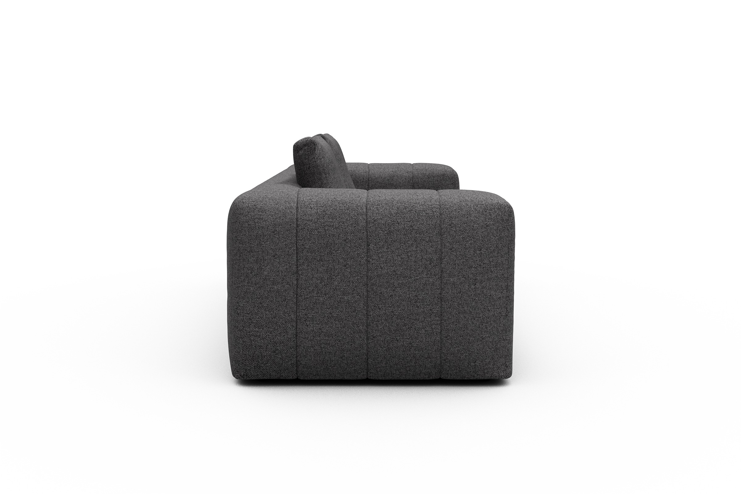Sofa Hugo 3-Sitzer Sama-Antracite