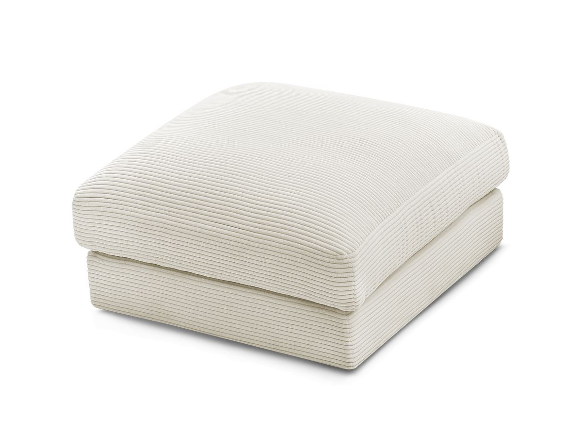 Bobochic Leonard Pouf Cordsamt Beige