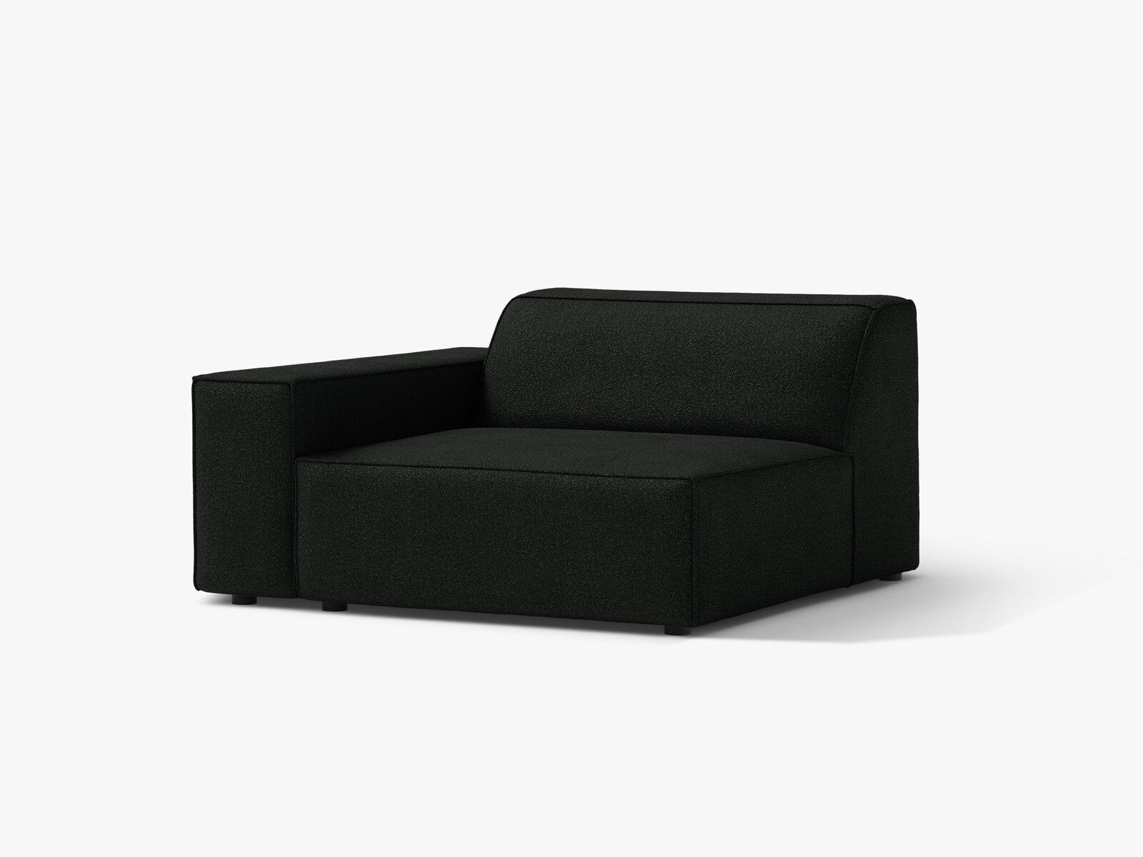 Micadoni Jodie Sofamodul Links Boucle Baloo Schwarz