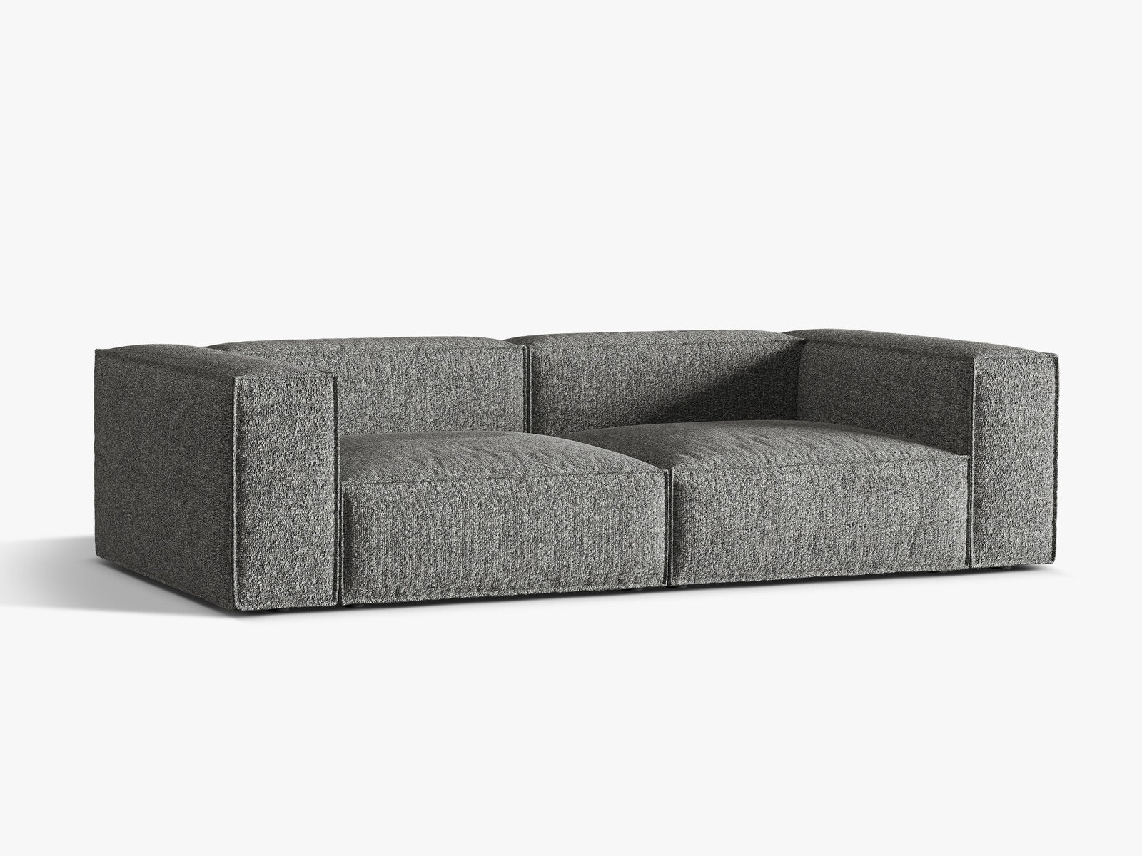 Micadoni Sofa Nuria 4-Sitzer Boucle Graphit