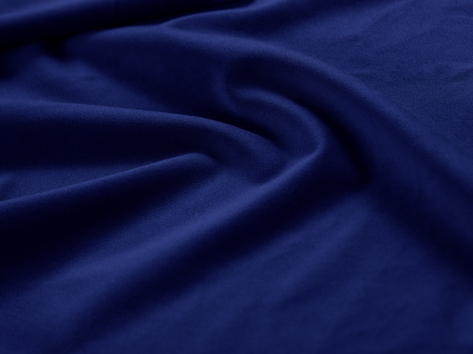 Micadoni Georgia Sofa 2-Sitzer Samt Magic Velvet Kobalt