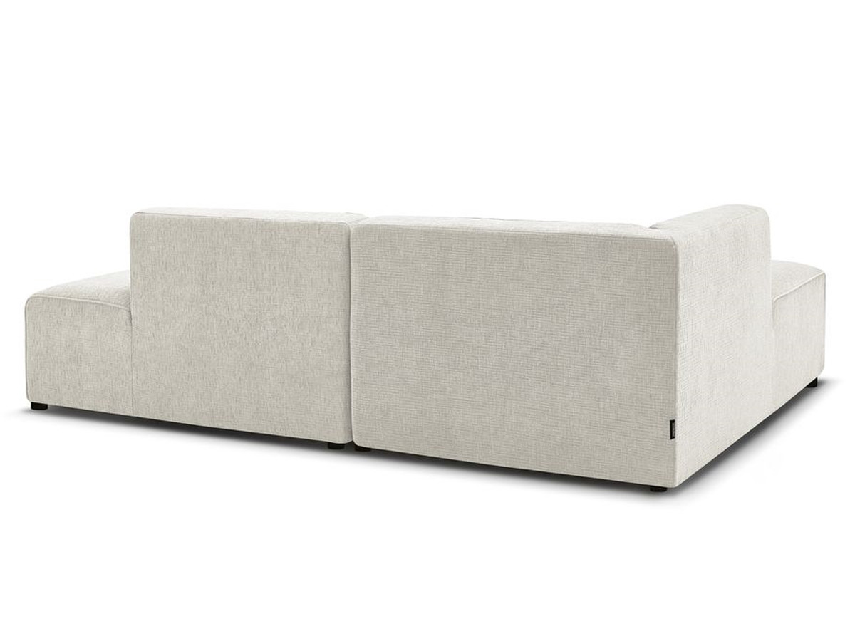 Bobochic Megeve Ecksofa Strukturstoff Beige Ecke links