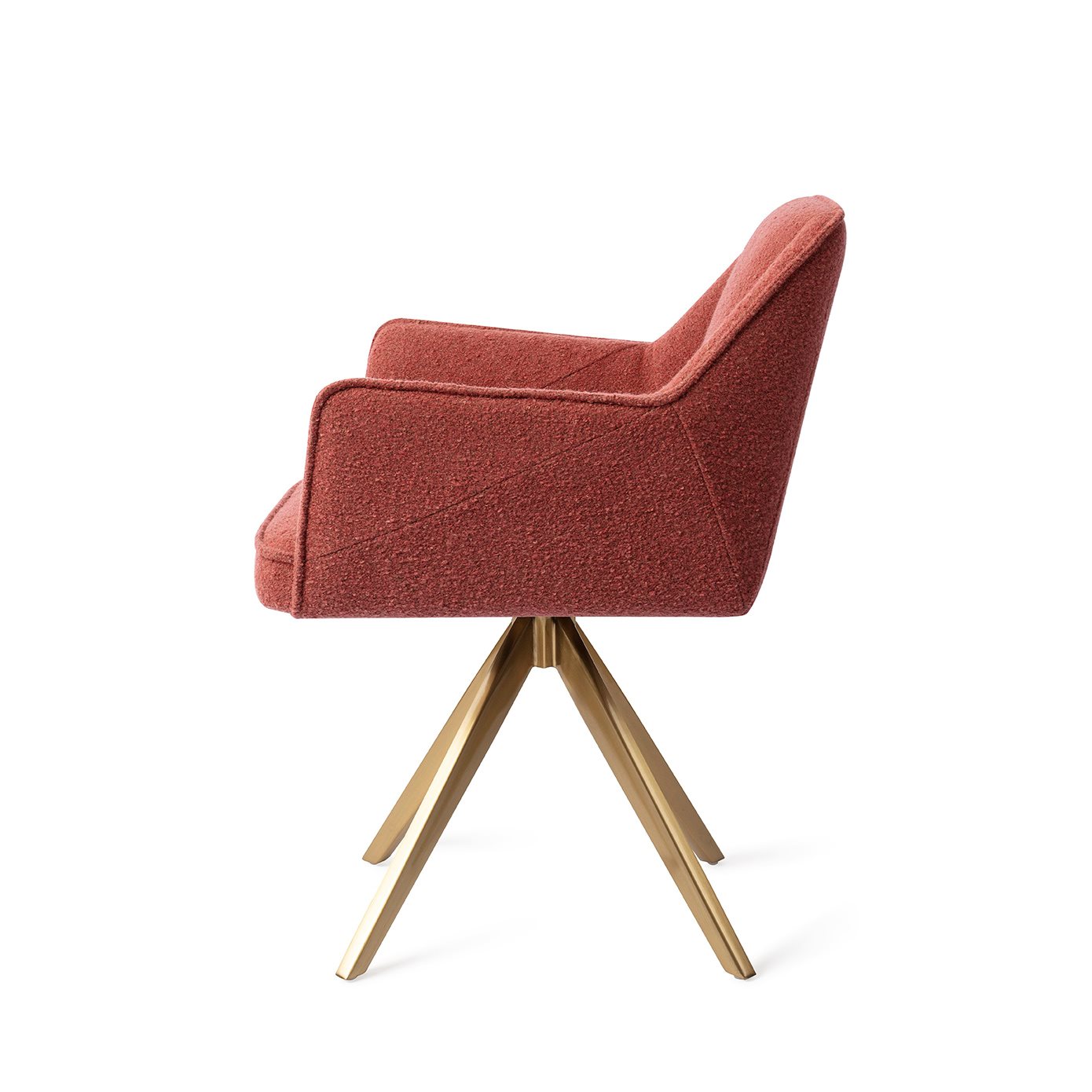 Jesper Home Esszimmerstuhl Tome Shabby-Saffron Turn Gold