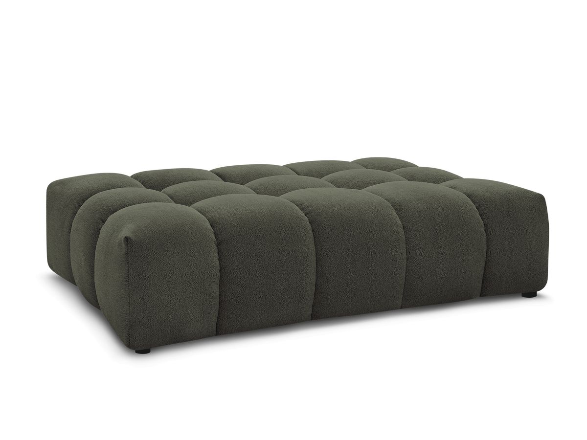 Bobochic Everest Pouf 166 × 100 cm Melange-Stoff Grün
