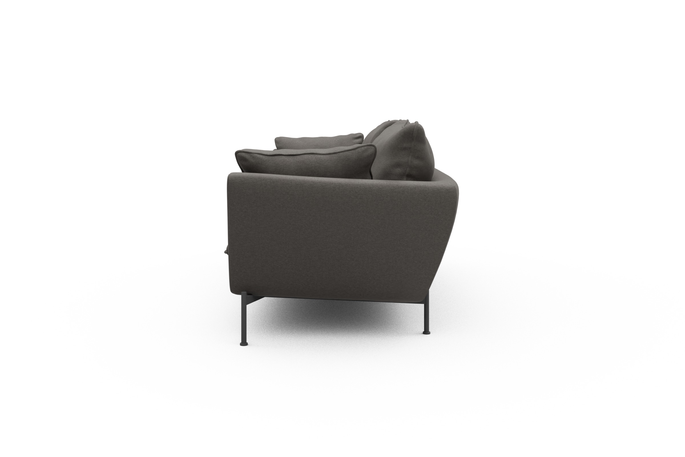 Sofa Anton PREMIUM 3-Sitzer Satya-Taupe