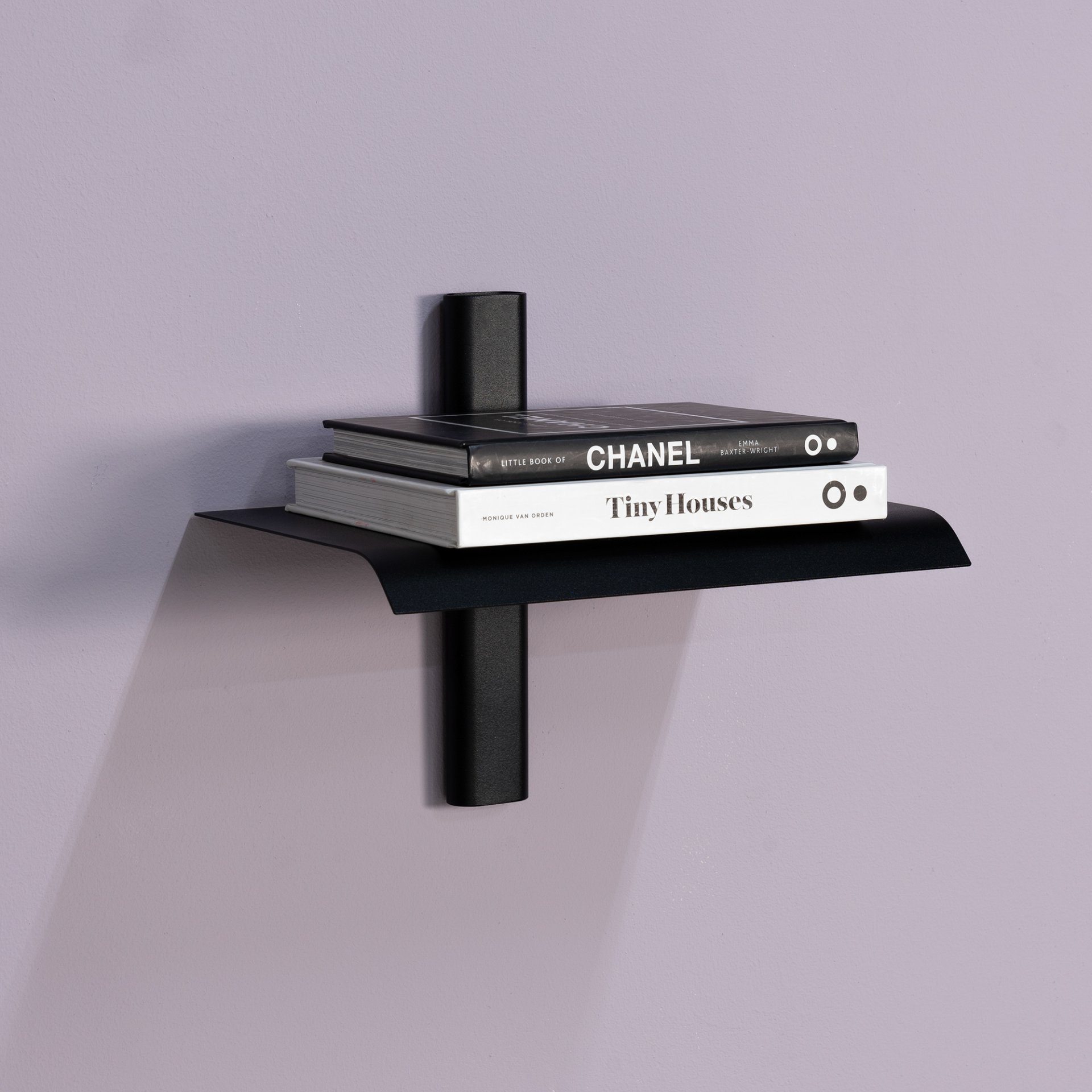 Spinder Design Wandregal Hola 1 Schwarz