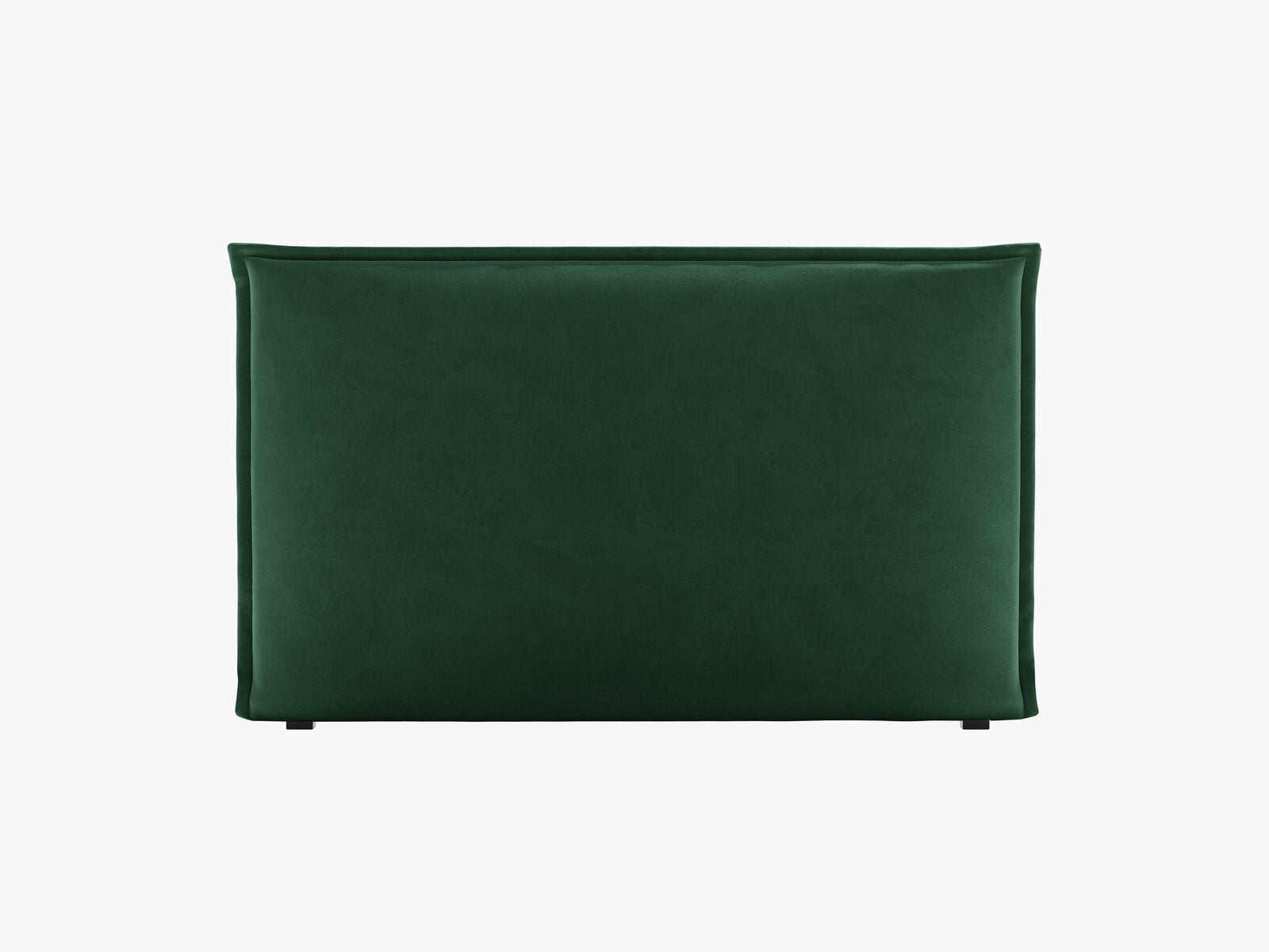 Micadoni Monica Samtiger Kopfteil 140 cm (H 95 cm) Samt Paris Grün 160x95