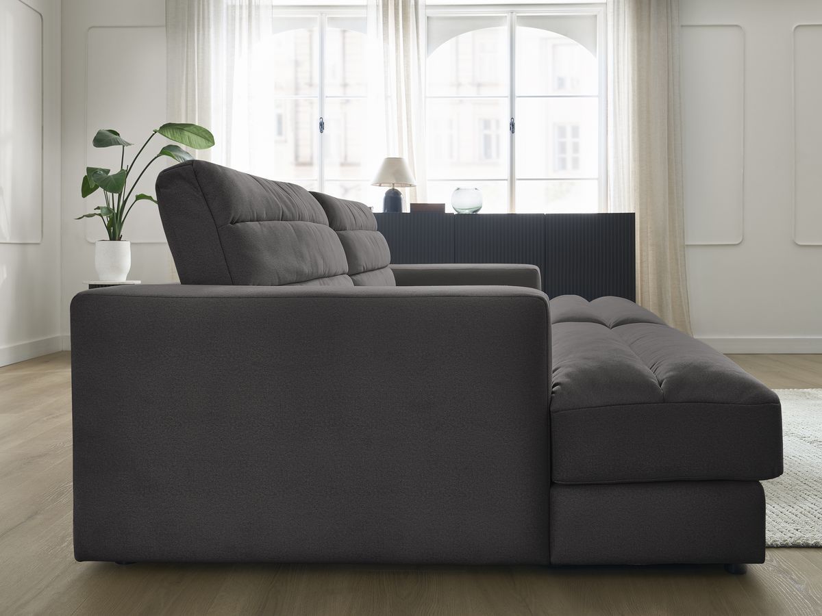Bobochic Sierra Sofa 4-Sitzer Samt Schwarz