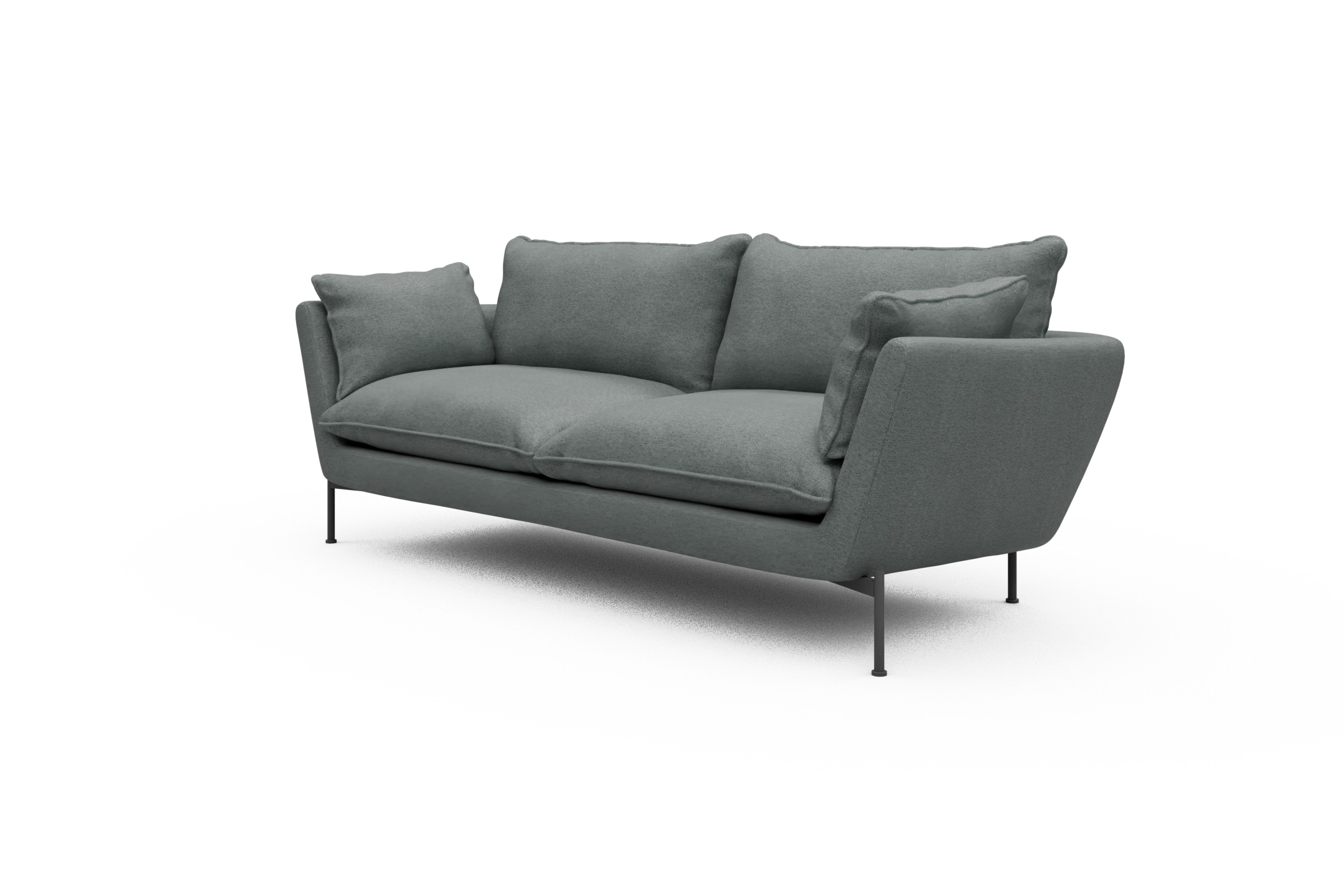 Sofa Anton PREMIUM 3-Sitzer Denari-Soft-Grey