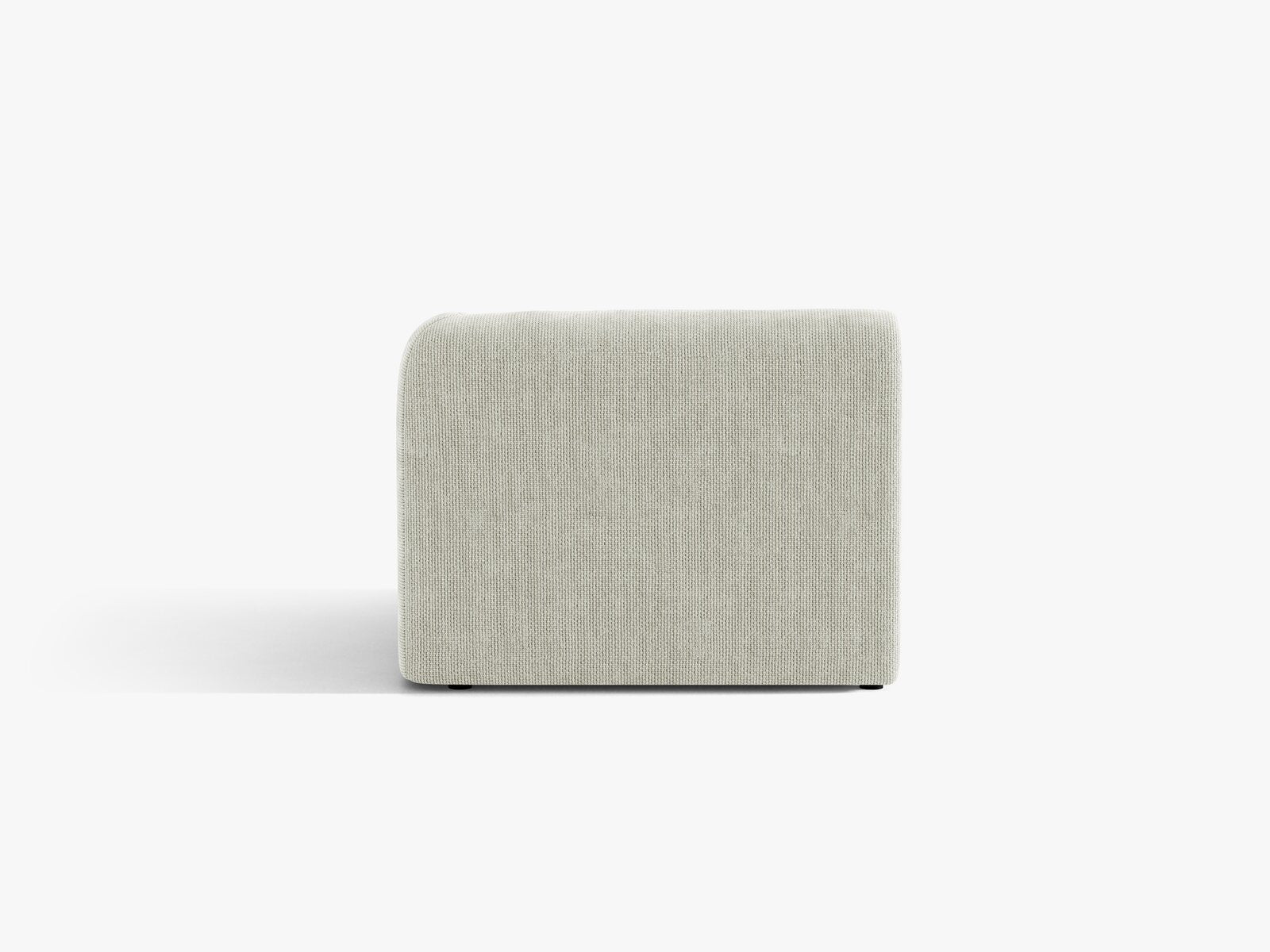 Micadoni Eckmodul Miley 1-Sitzer Chenille Eden Helles Beige Rechts