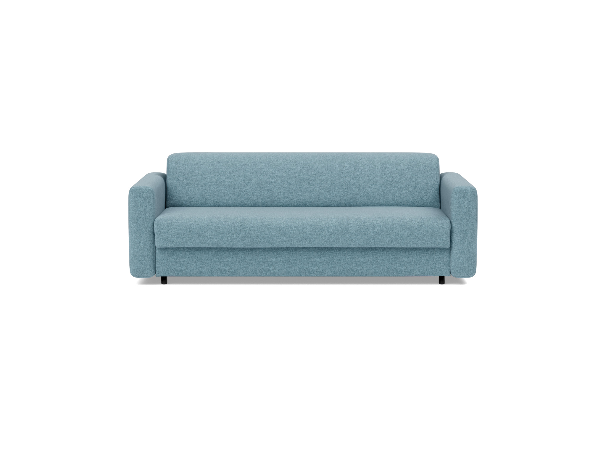 Schlafsofa Killian mit Taschenfederkernmatratze 160 Flachgewebe Mixed Dance 525-Light-Blue