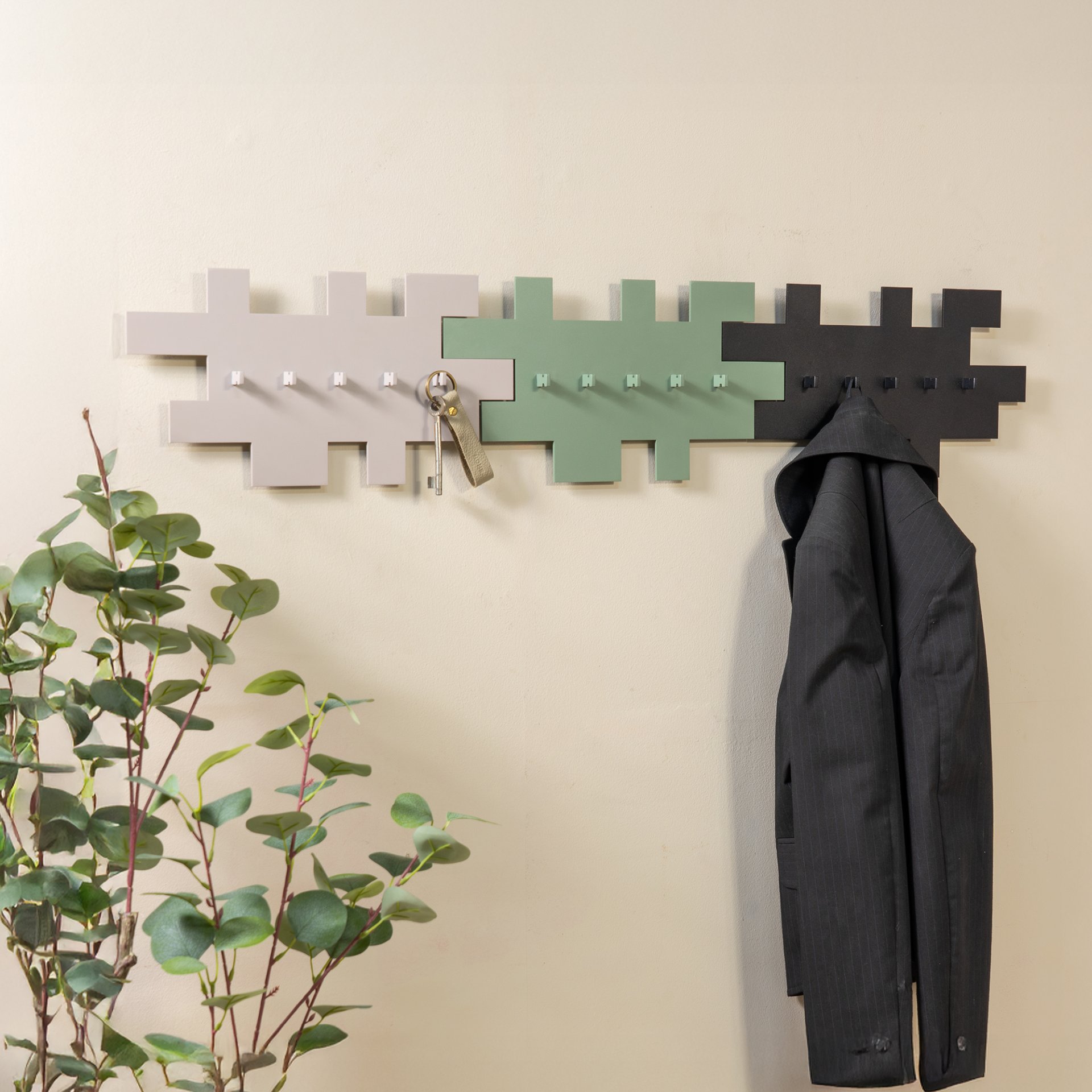 Spinder Design Garderobe Tetromino Dusty Green
