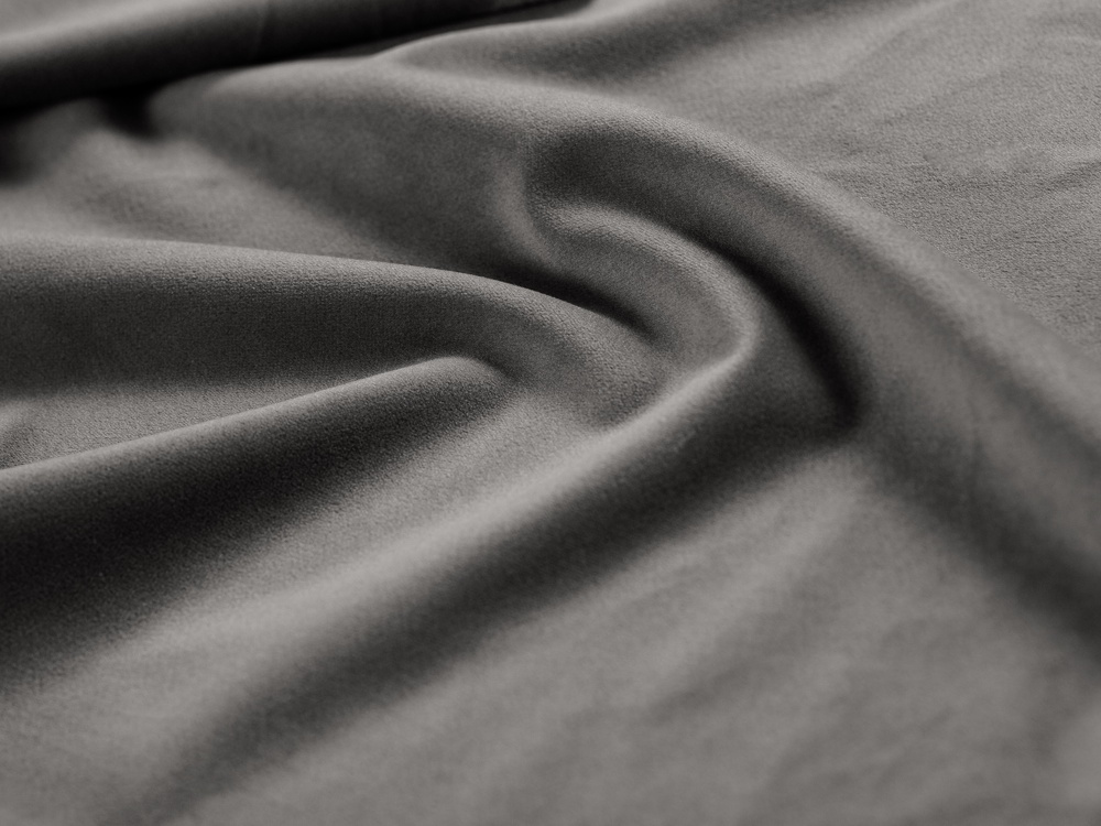 Cosmopolitan Design Stauraumbett mit Kopfteil Asti Samt Magic Velvet Taupe
