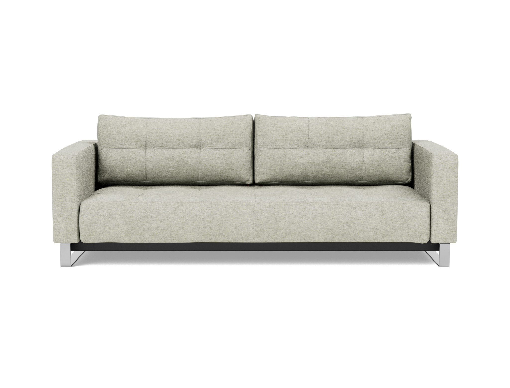 Schlafsofa Cassius D.E.L. Flachgewebe Avella 280-Sand