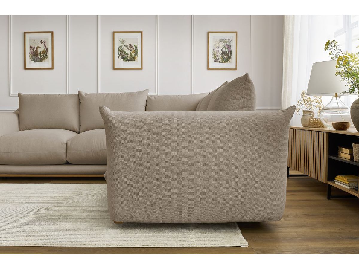 Bobochic Ernest Ecksofa Stoff Taupe