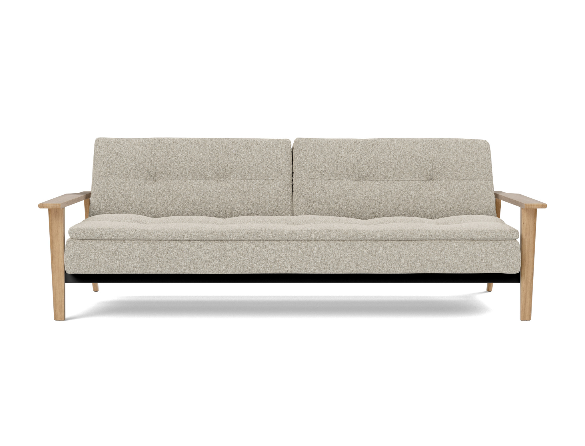 Schlafsofa Dublexo Frej Boucle Skandi 539-Beige