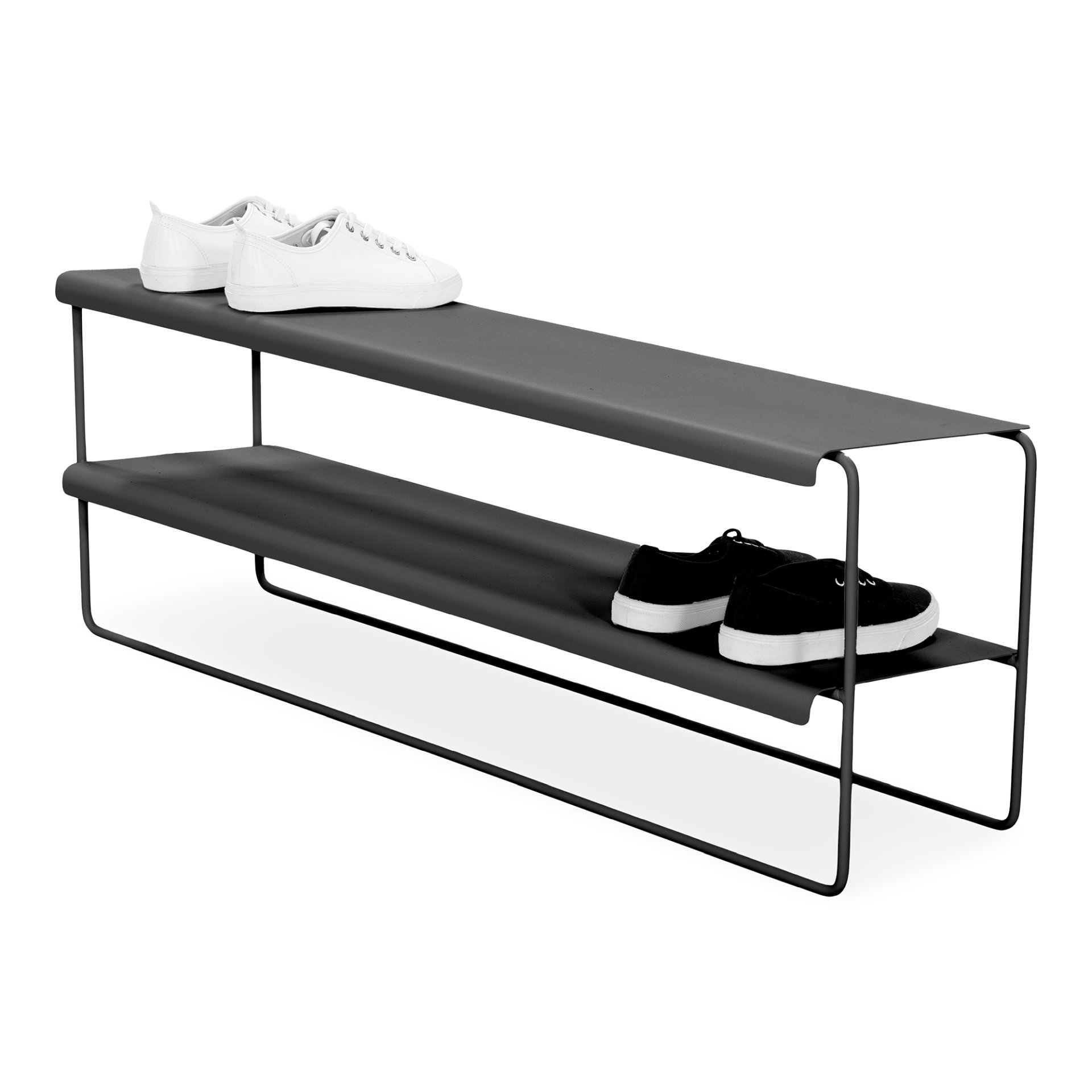 Spinder Design Schuhregal Nivo 100 Schwarz