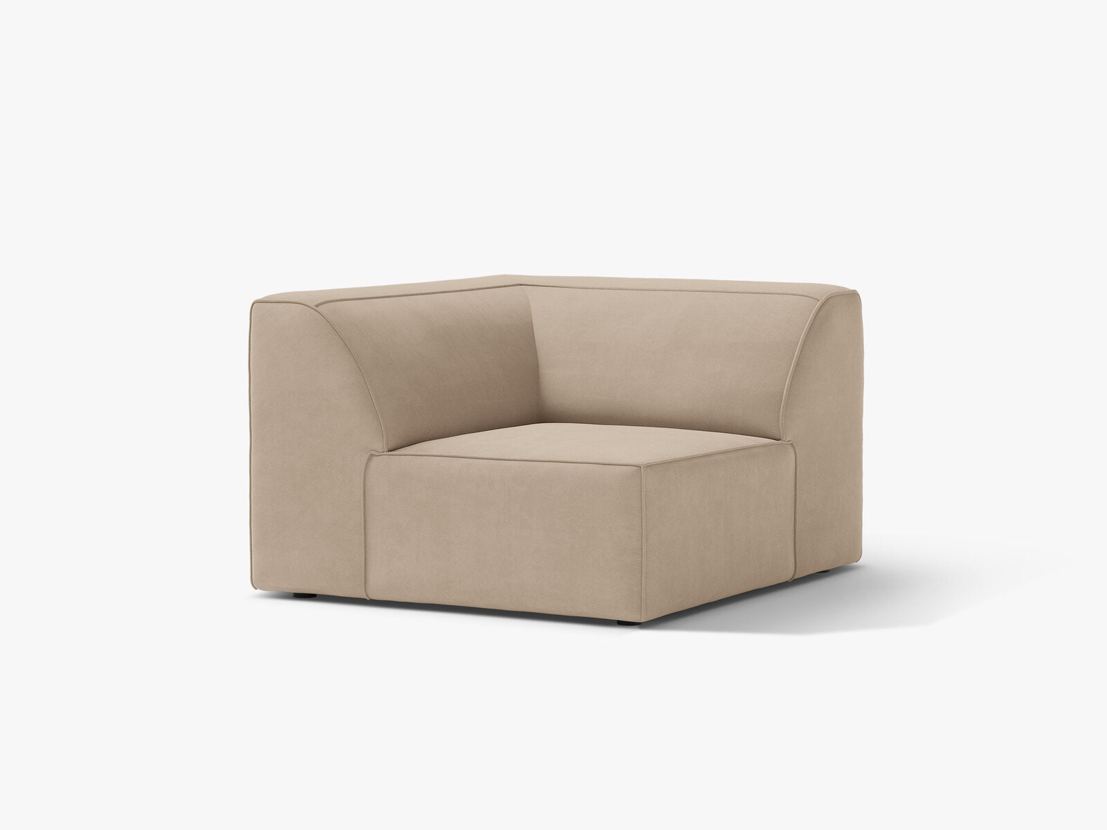 Micadoni Jodie Eckmodul Samt Venus Beige