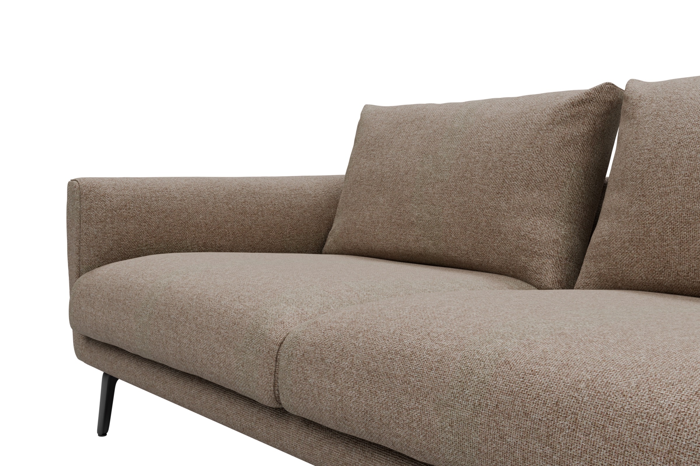 Ecksofa Karl Relax-Ecke rechts mit 2,5-Sitzer Sama-Antelope