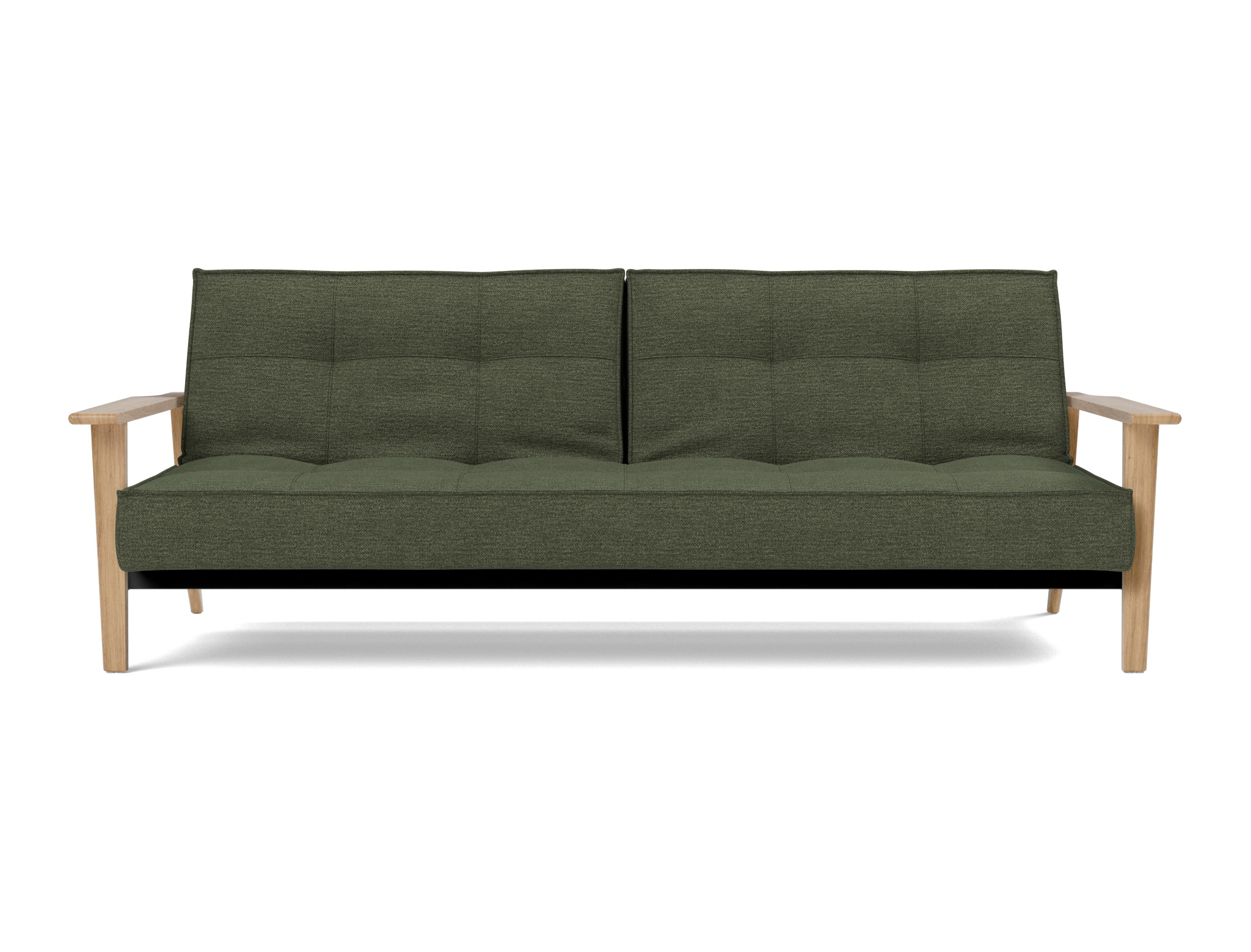 Schlafsofa Splitback Frej Strukturierter Stoff Taura 353-Forest