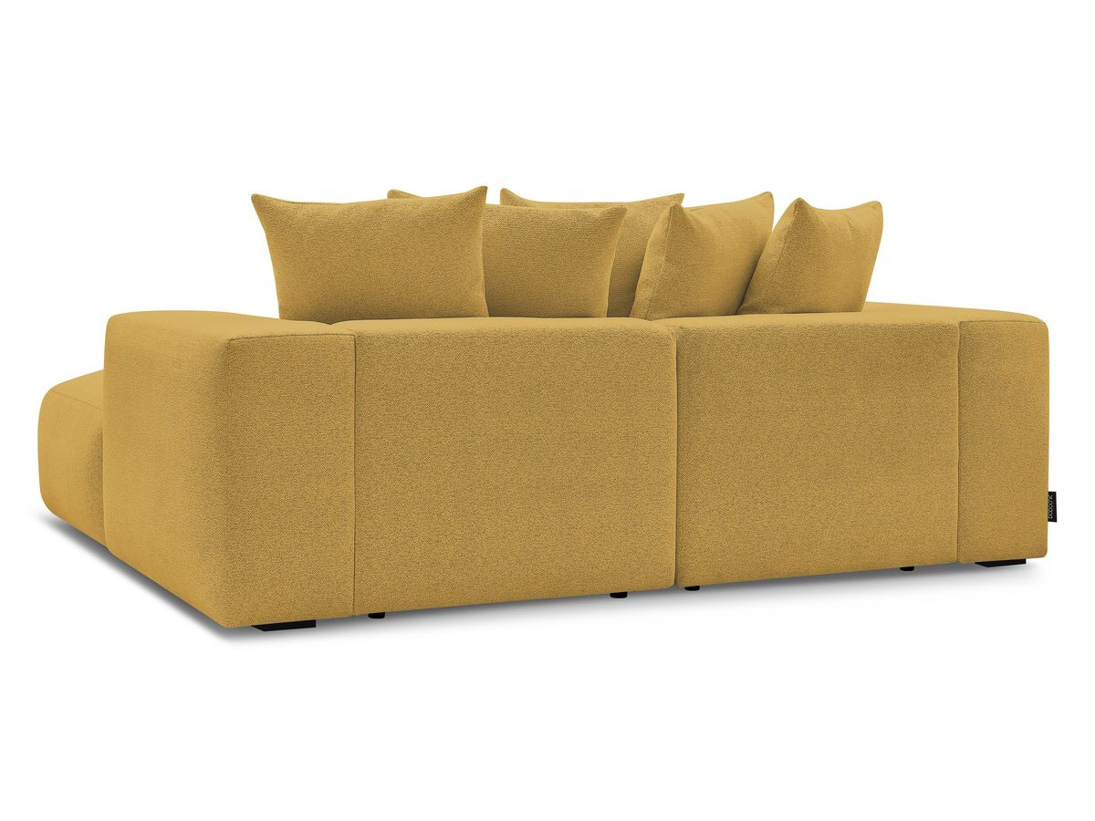 Bobochic Voltaire Sofa 4-Sitzer 248 × 170 cm Melange-Stoff Gelb