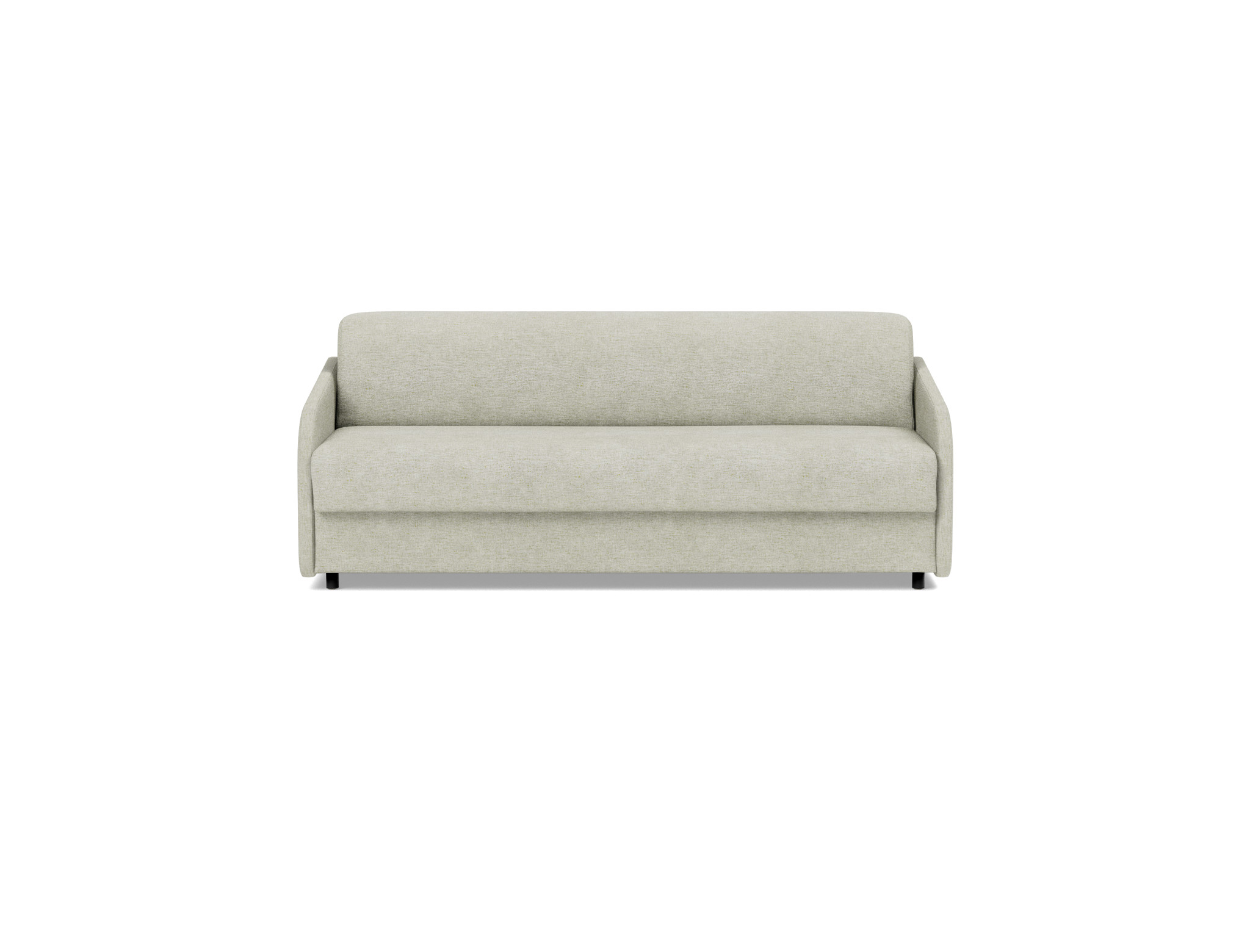 Schlafsofa Eivor mit Taschenfederkernmatratze 160 Flachgewebe Avella 280-Sand