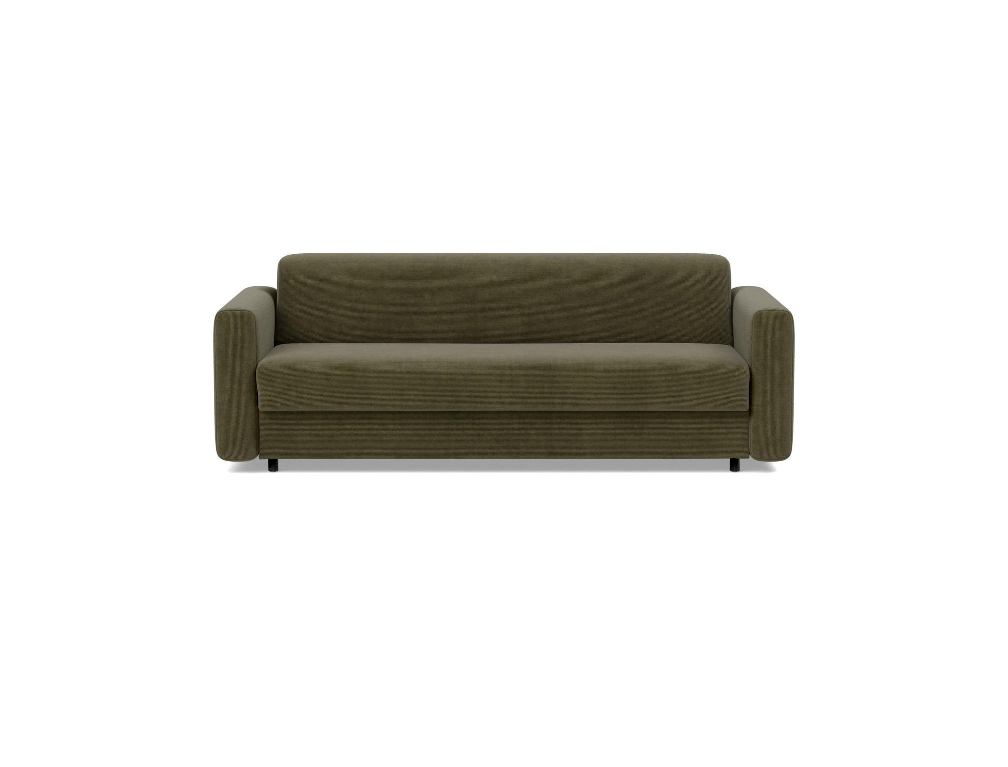 Schlafsofa Killian mit Taschenfederkernmatratze 160 Kord Cordufine 316-Pine-Green